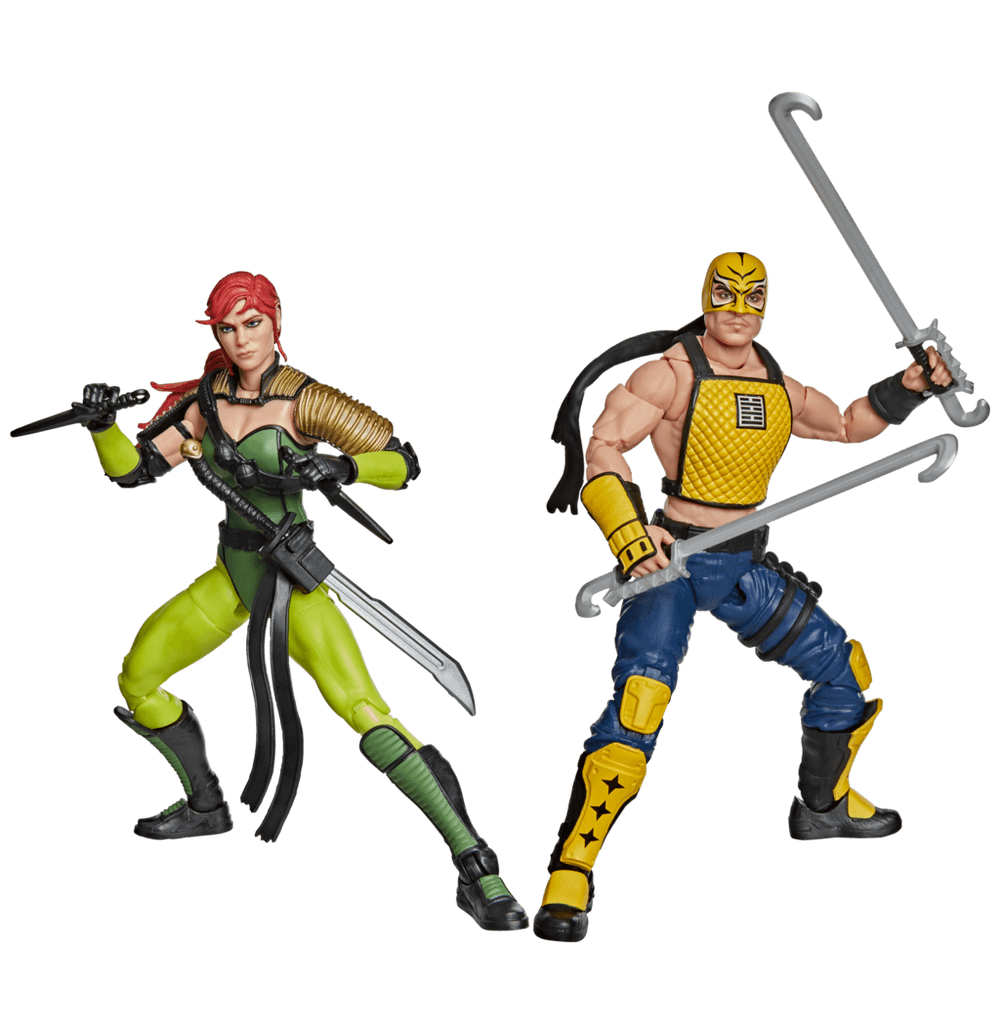 G.I. Joe Classified Series #212, Ninja Force Scarlett and T'Jbang