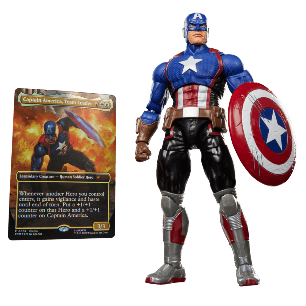 Marvel Legends Series Marvel Super Heroes Magic: The Gathering Captain America (Avengers: Twilight)