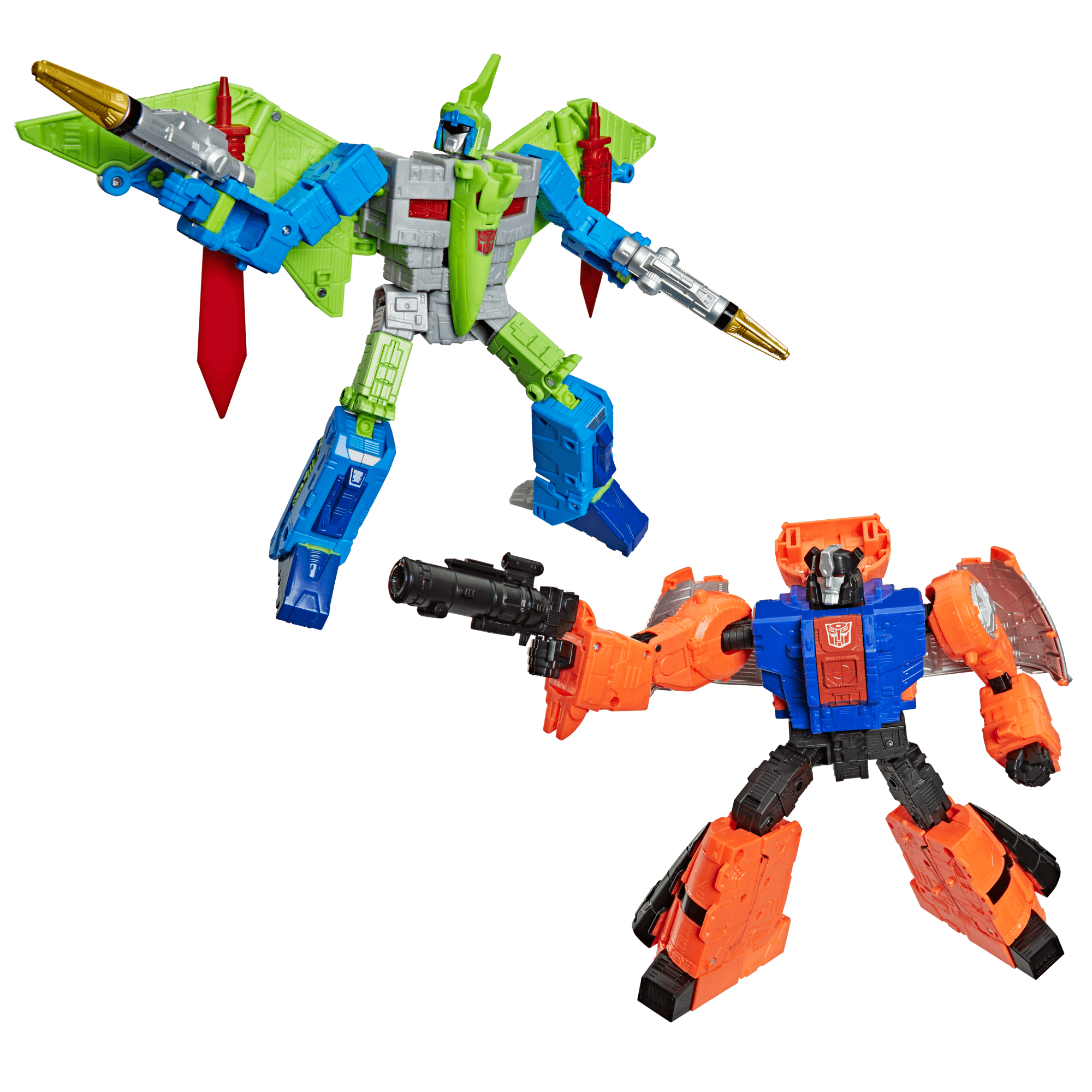 Transformers Age of the Primes G2 Dinobot Swoop and G2 Dinobot Sludge