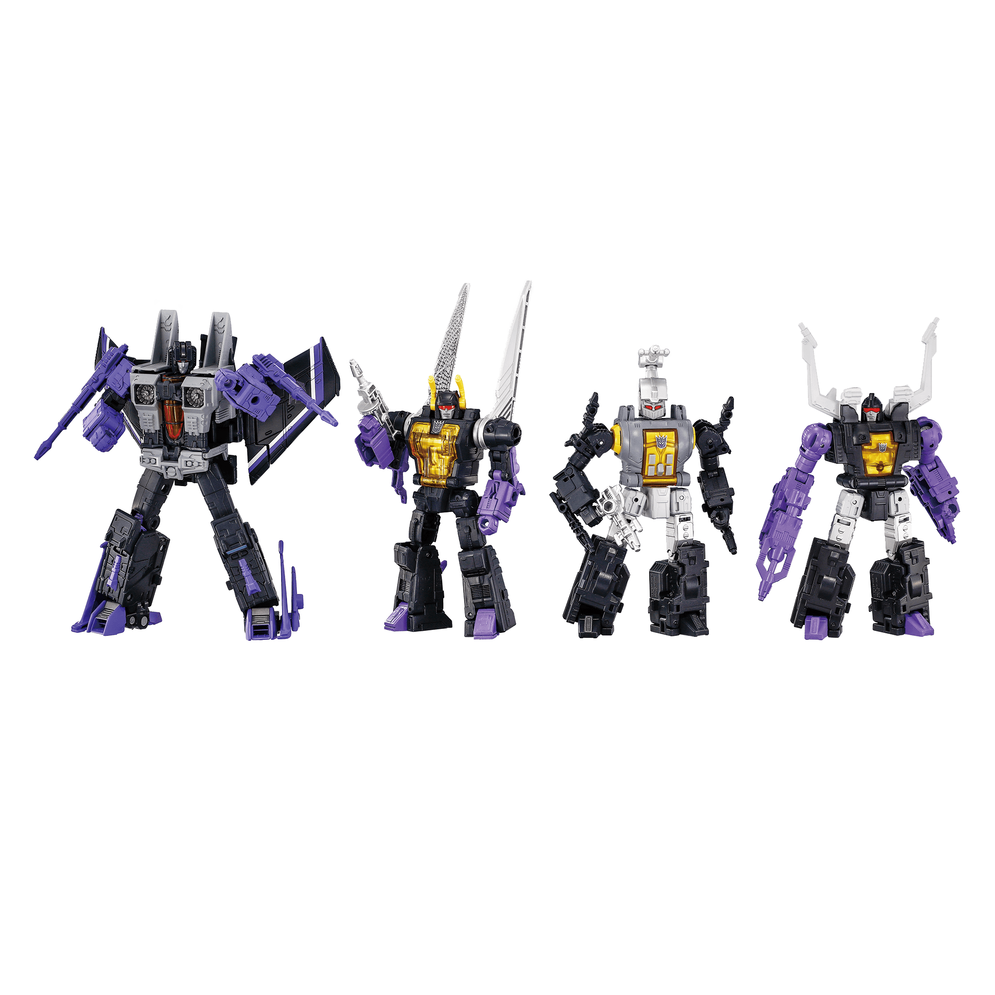 Transformers Takara Tomy Dramatic Capture Series Decepticons Part 2