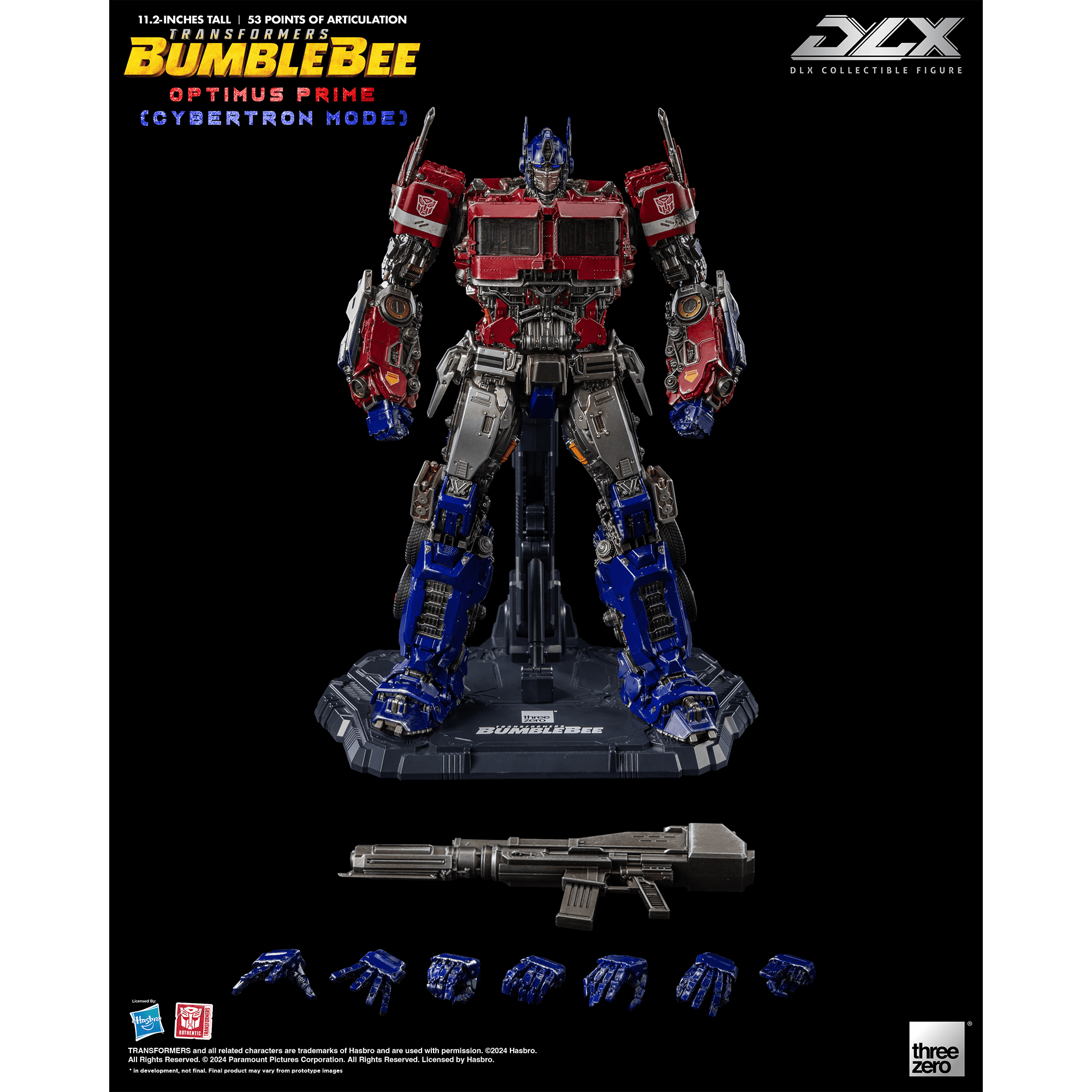 Transformers: Bumblebee - DLX Optimus Prime (Cybertron Mode)