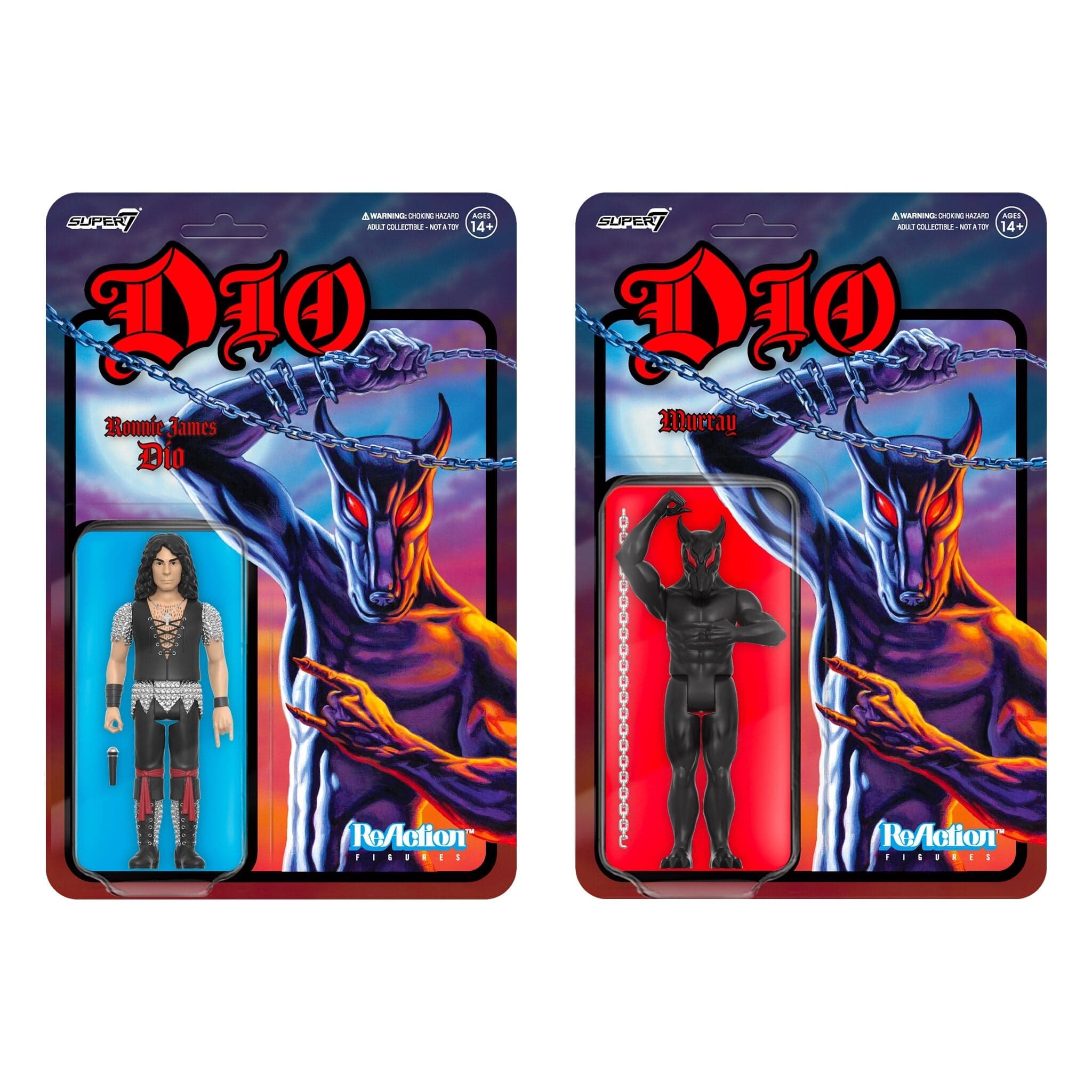Gambar produk Dio ReAction Figures - Ronnie James Dio & Murray