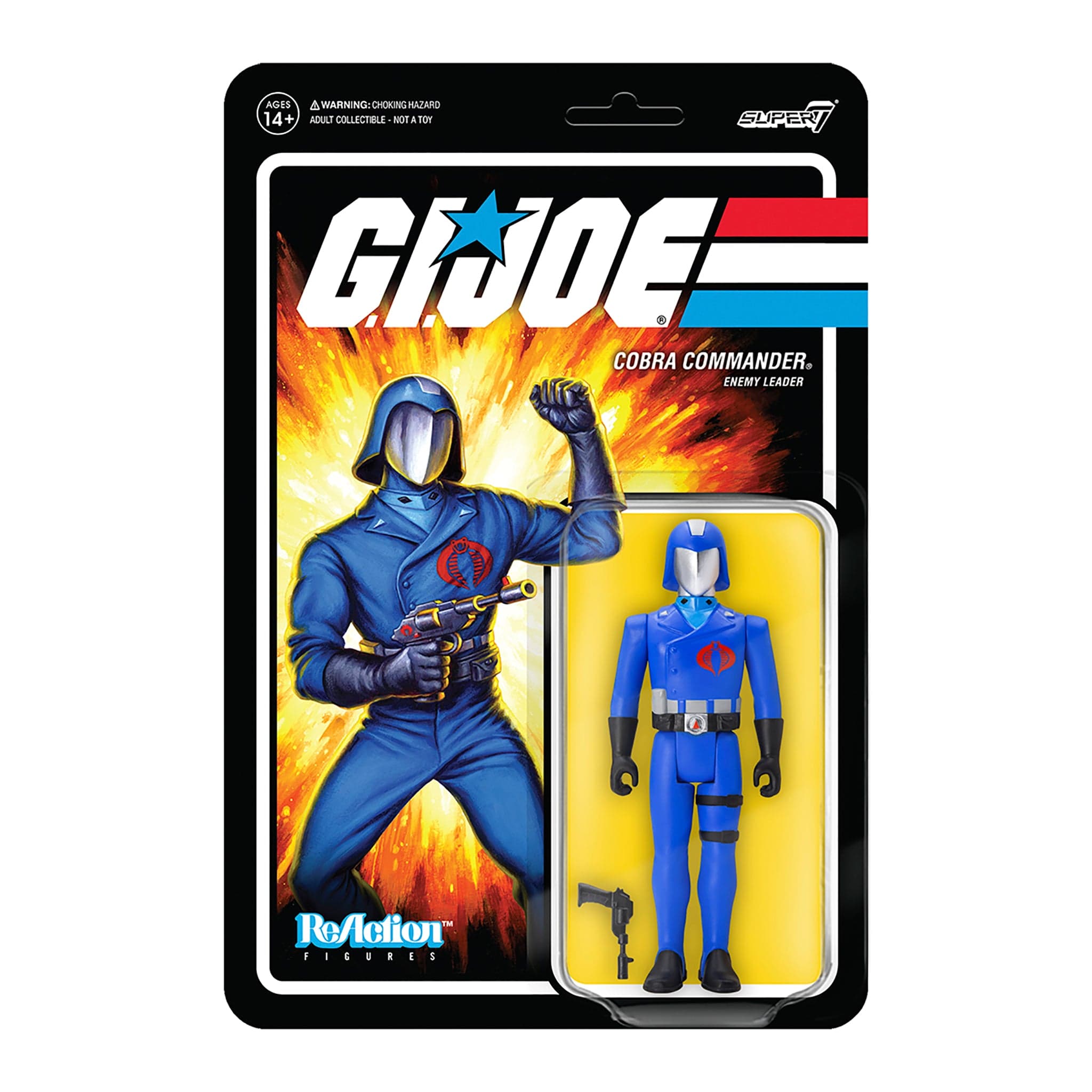 Gambar produk G.I. Joe ReAction Figures Wave 1 - Cobra Commander