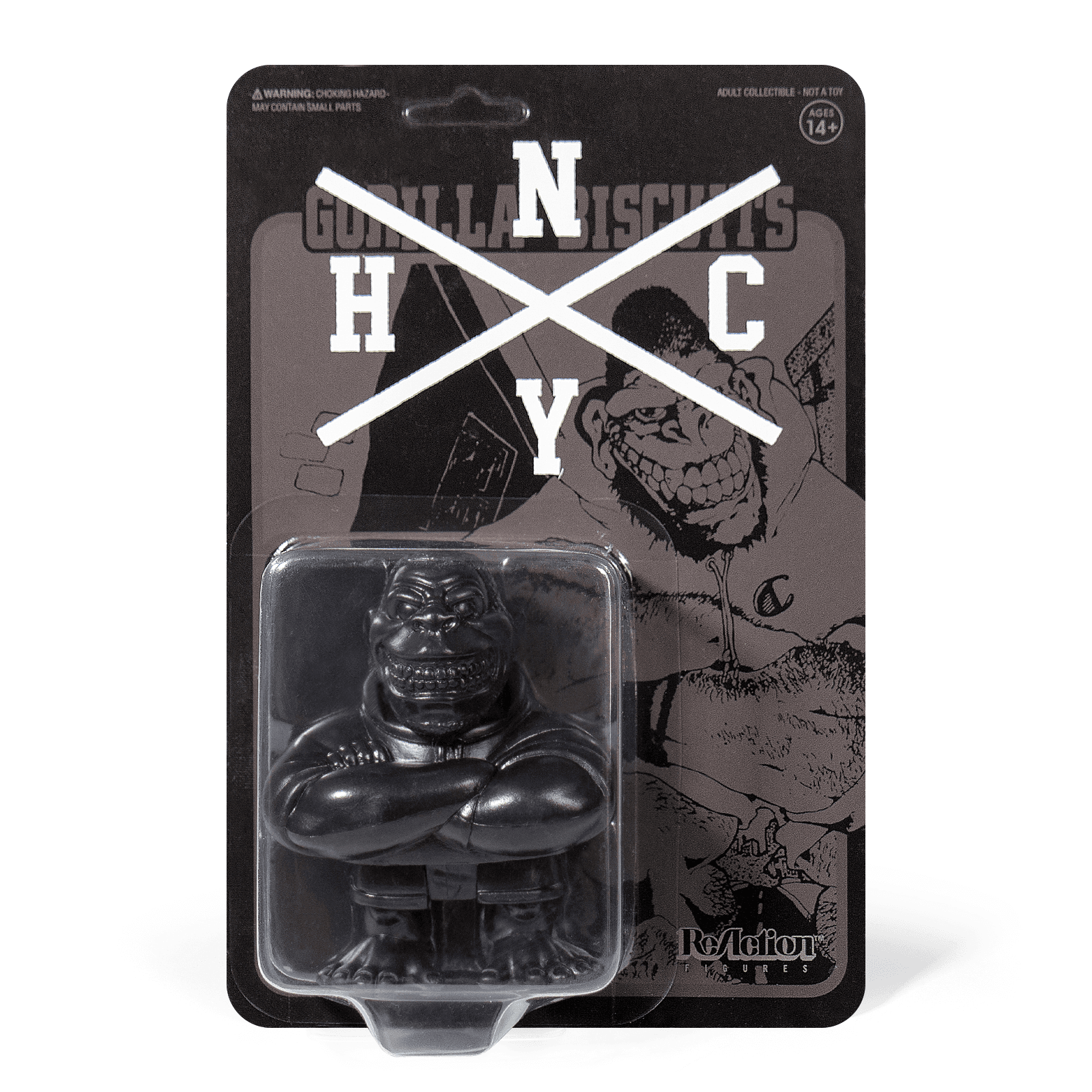 Gambar produk Gorilla Biscuits ReAction Figure - Persistence Tour 2020 (Black)