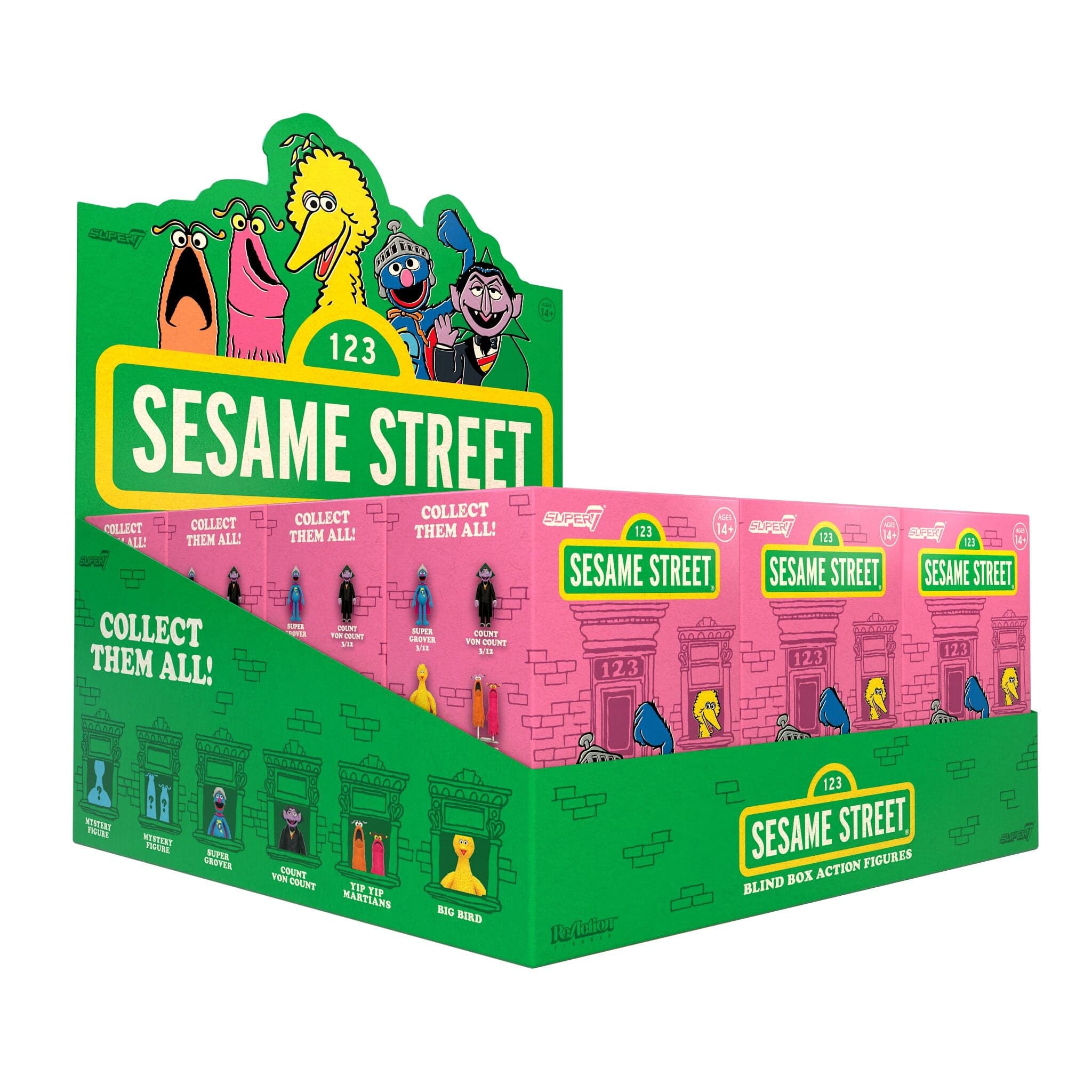 Gambar produk Sesame Street Blind Box Wave 02 - Blind Box Flat