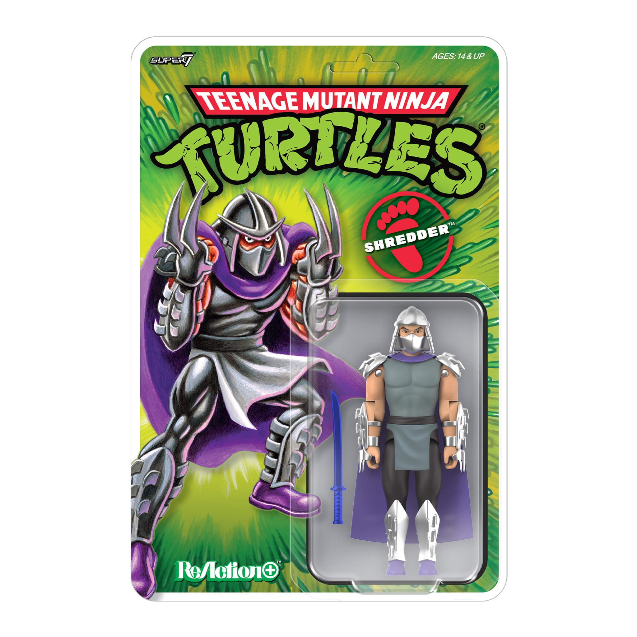 Gambar produk Teenage Mutant Ninja Turtles ReAction+ Wave 01 - Shredder