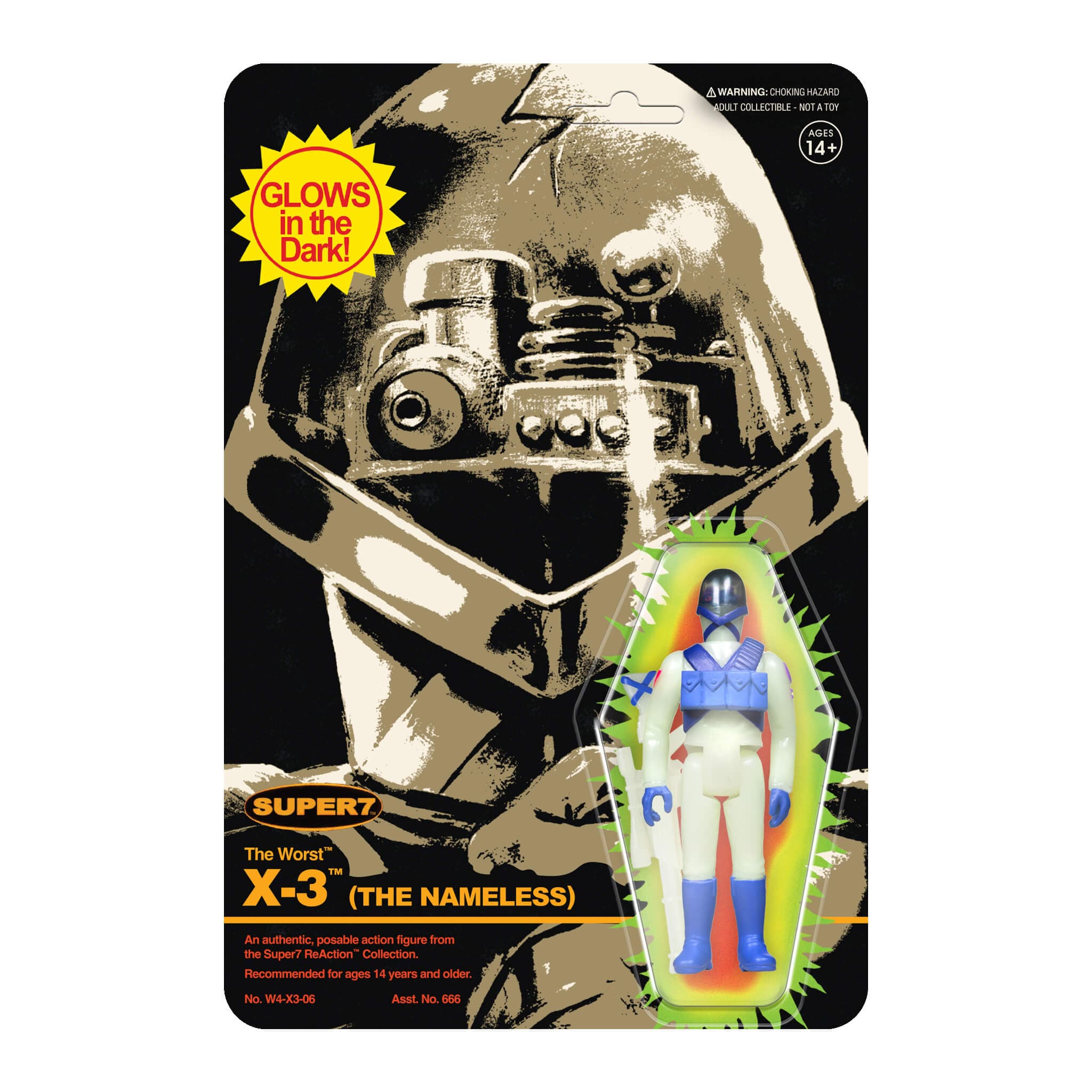 Gambar produk The Worst ReAction Wave 1 - X-3 (Monster Glow)