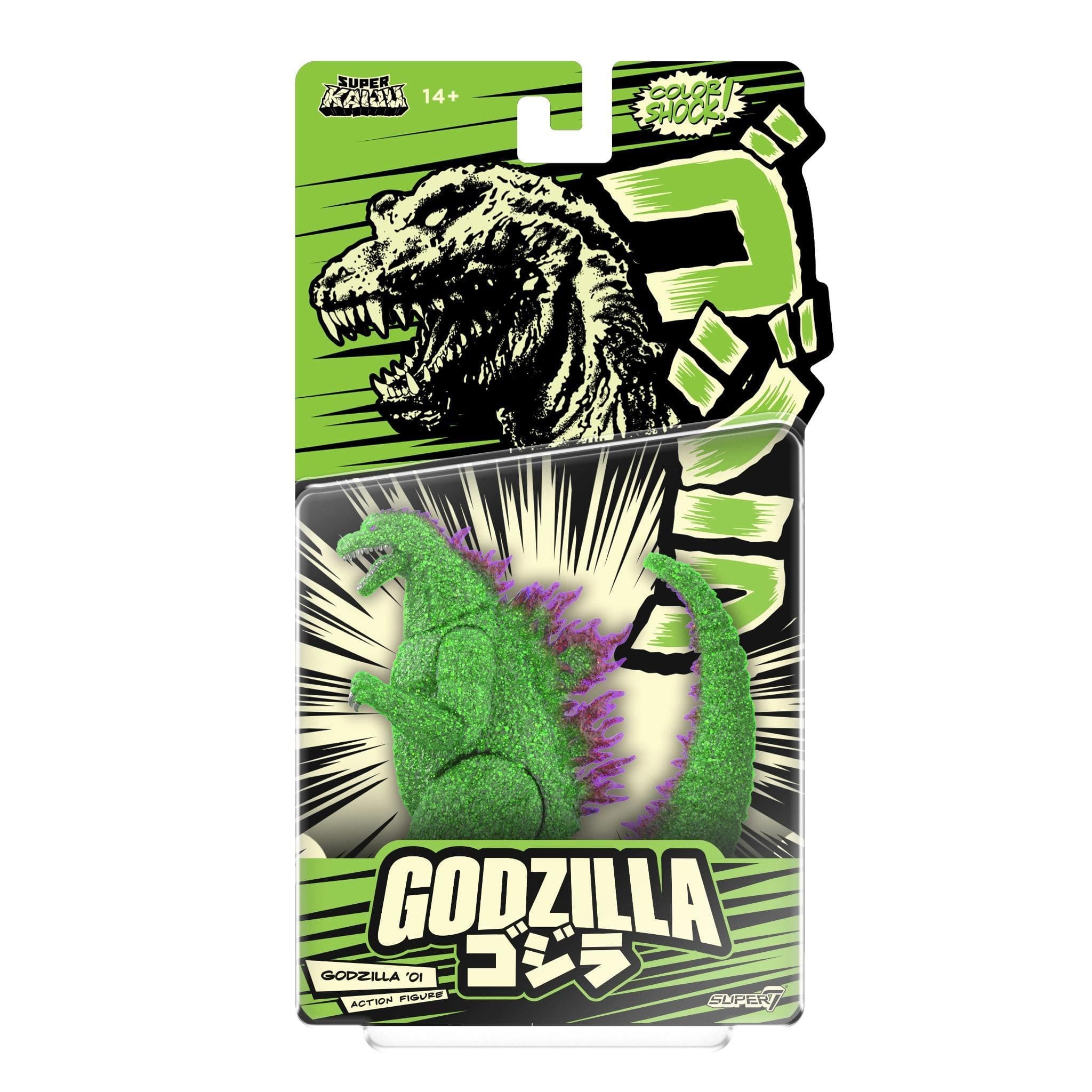 Gambar produk Toho Super Kaiju - Godzilla 2002 (Color Shock, Clear Green Glitter with Metallic)