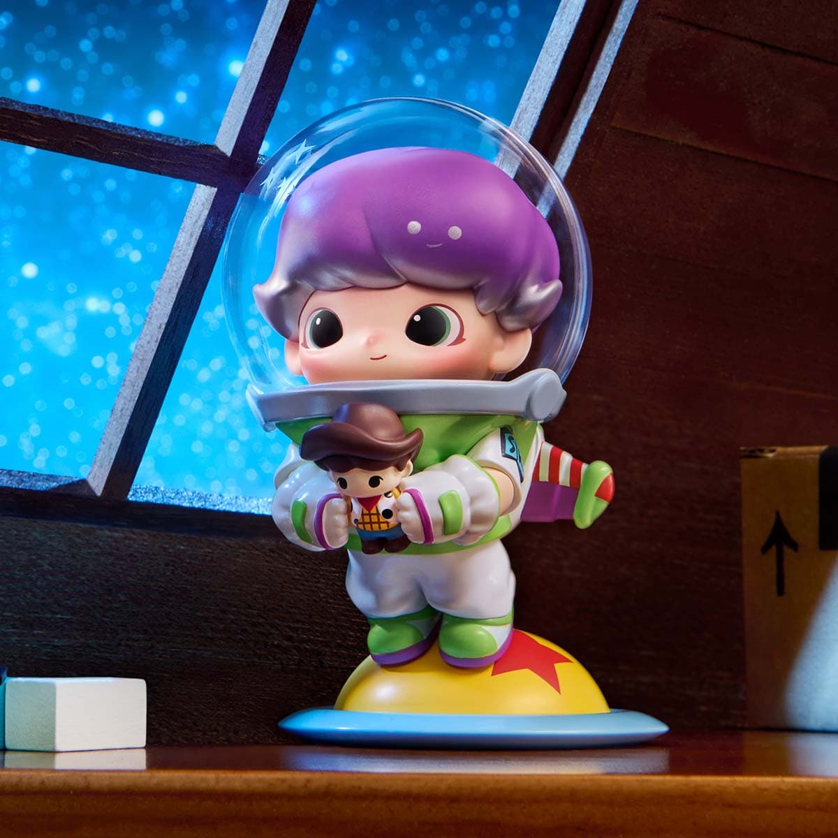 Labubu DIMOO WORLD × PIXAR Series Figures
