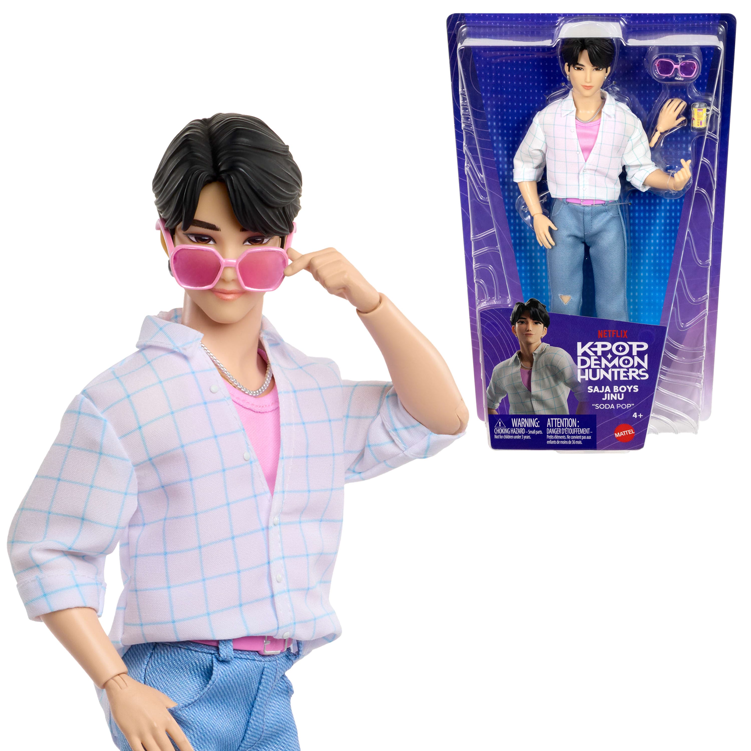Poupée Mode Jinu des Saja Boys KPop demon Hunters