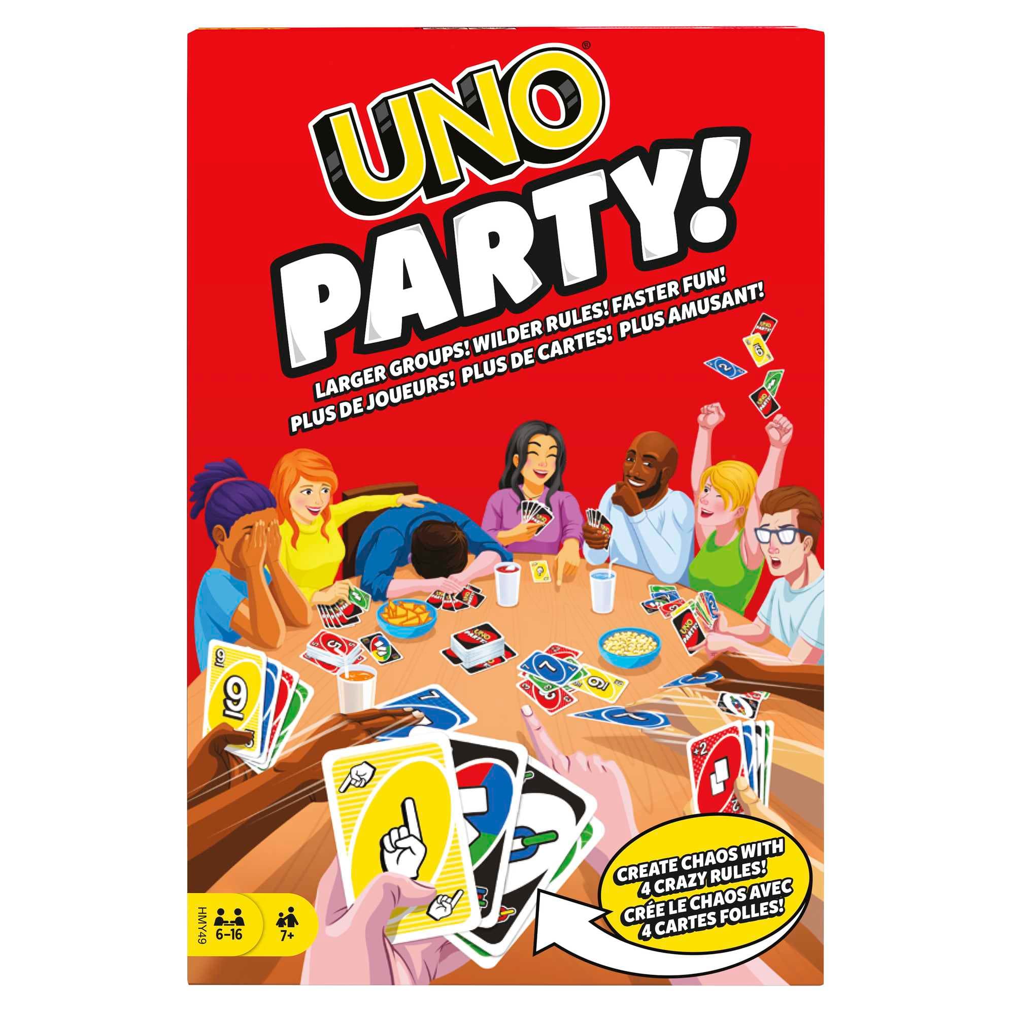UNO Juego de Cartas Party