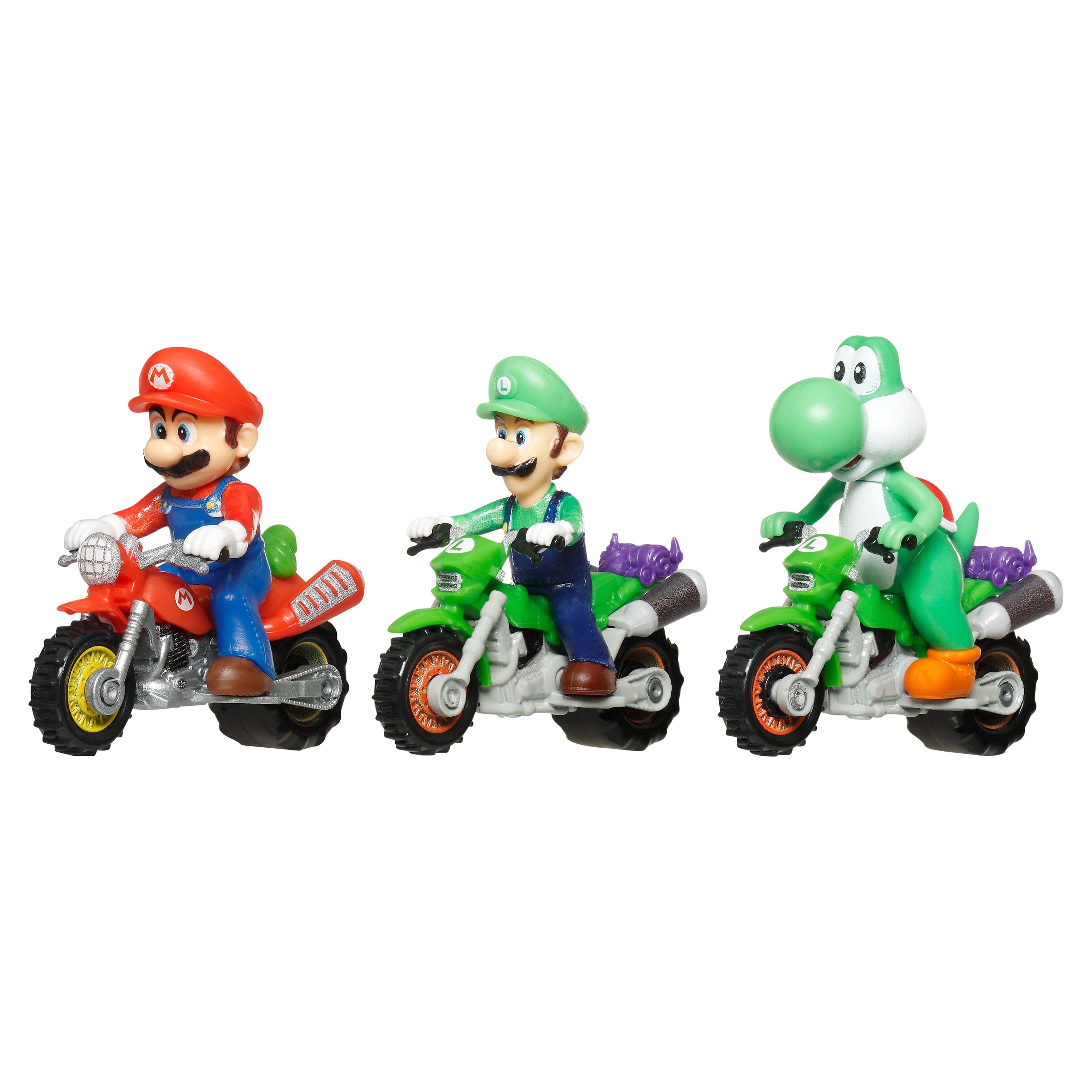 Hot Wheels Mario, Luigi & Yoshi Desert Ride inspired By The Super Mario Galaxy Movie 3-Pack