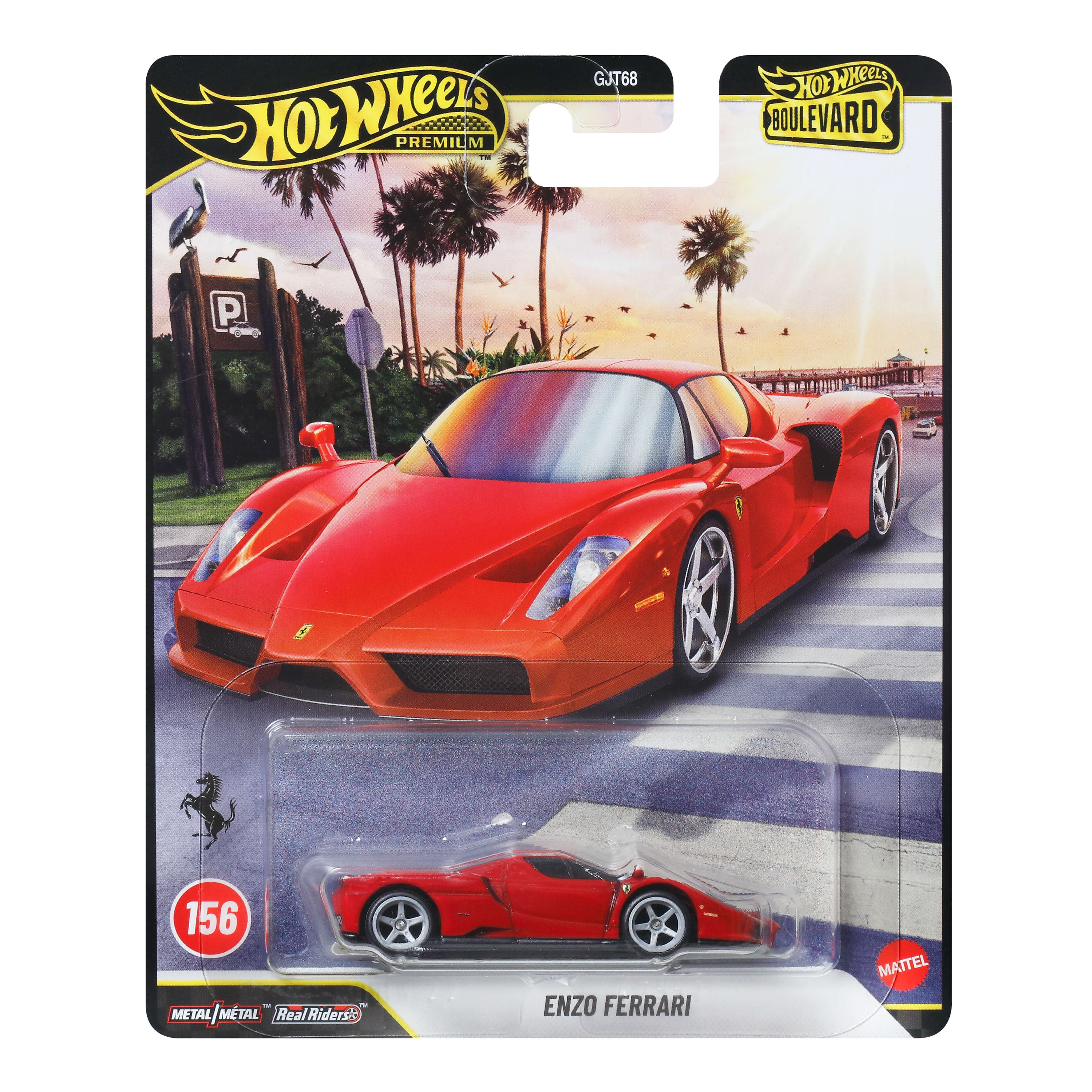 Hot Wheels Collector Veículo de Coleção Carro Boulevard 2003 Enzo Ferrari