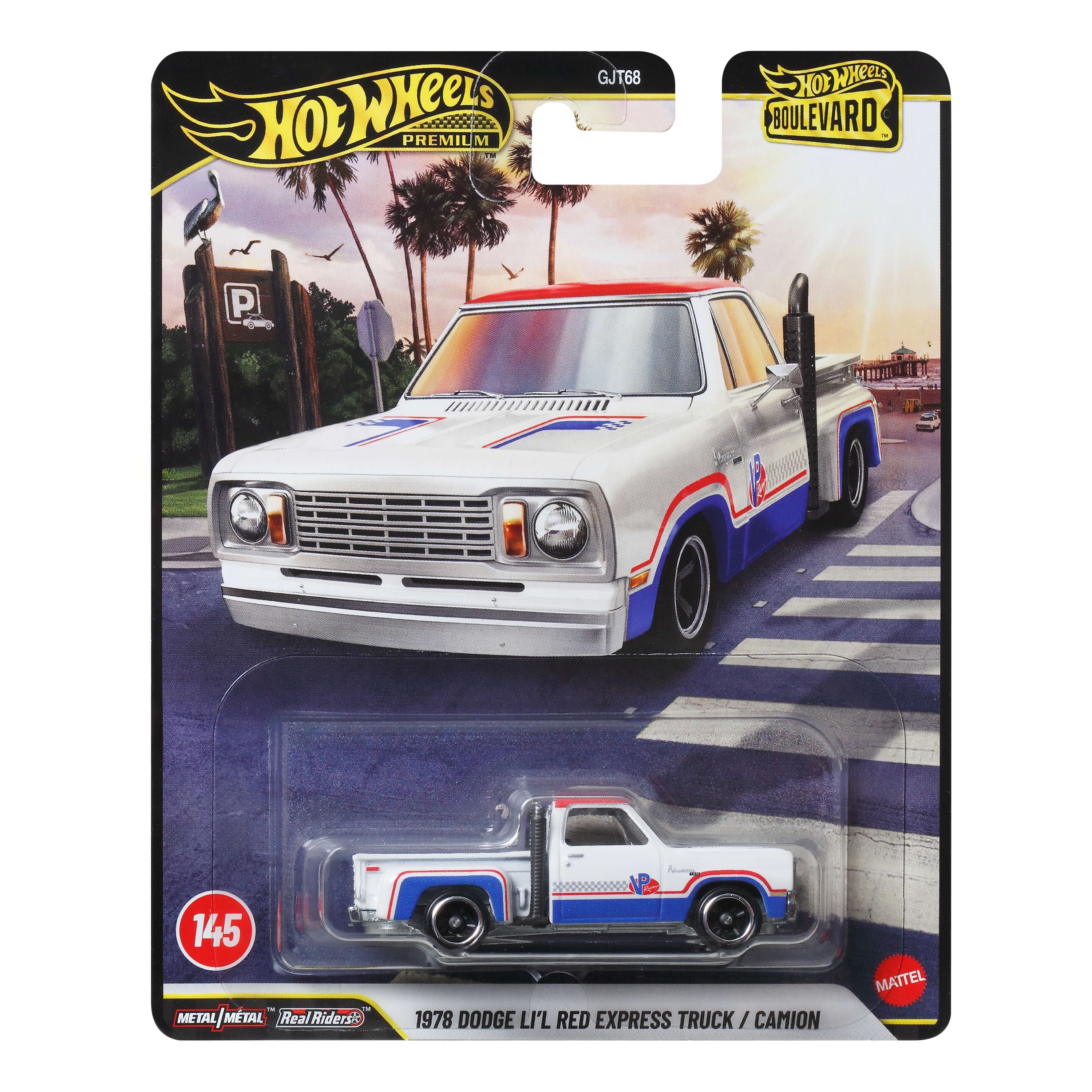 Hot Wheels Collector Vehículo de Colección Auto Boulevard Dodge Lil Red Express Truck 1978