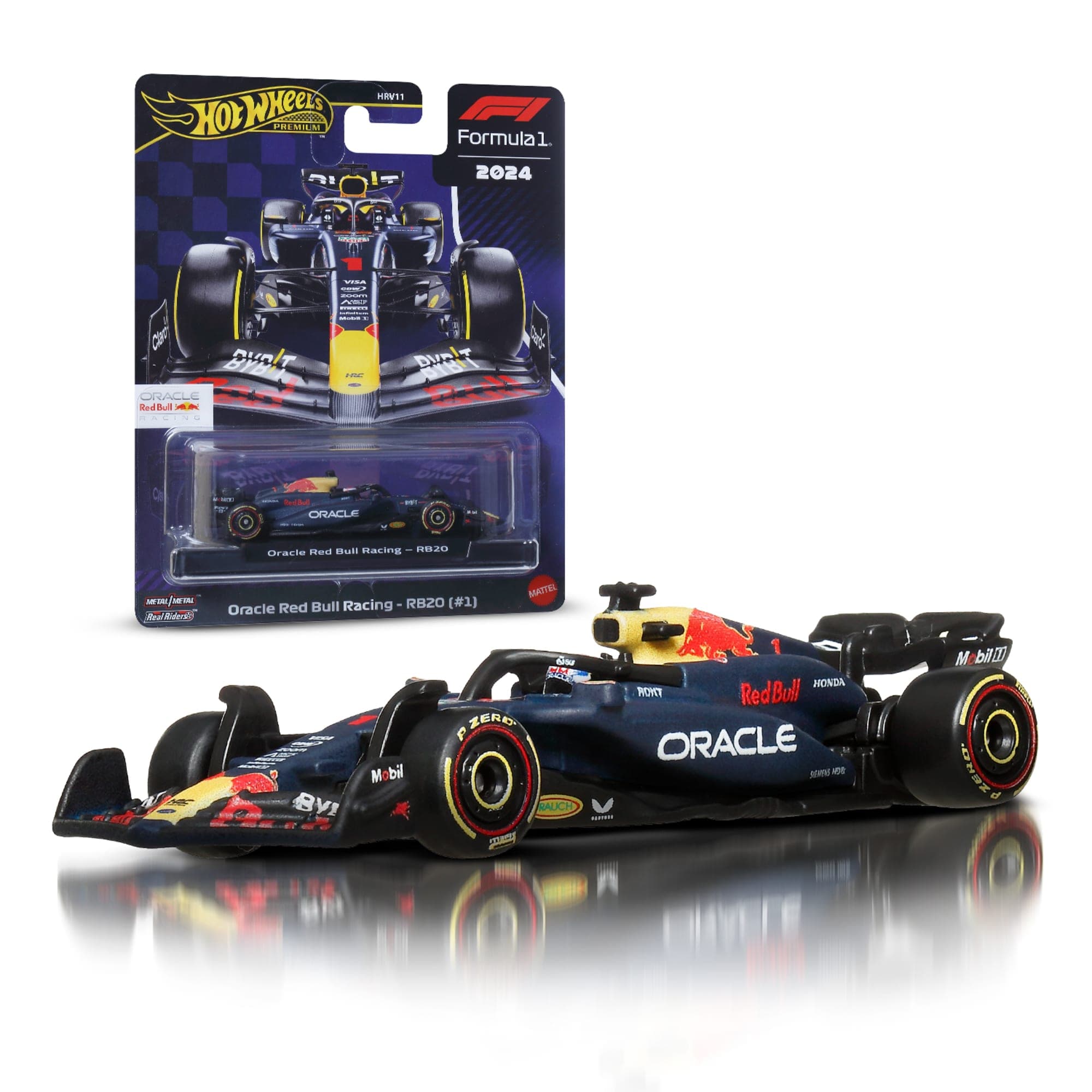 Hot Wheels Collector Vehículo de Juguete Hot Wheels Premium F1 RB20 Red Bull 1:64 Coleccionistas