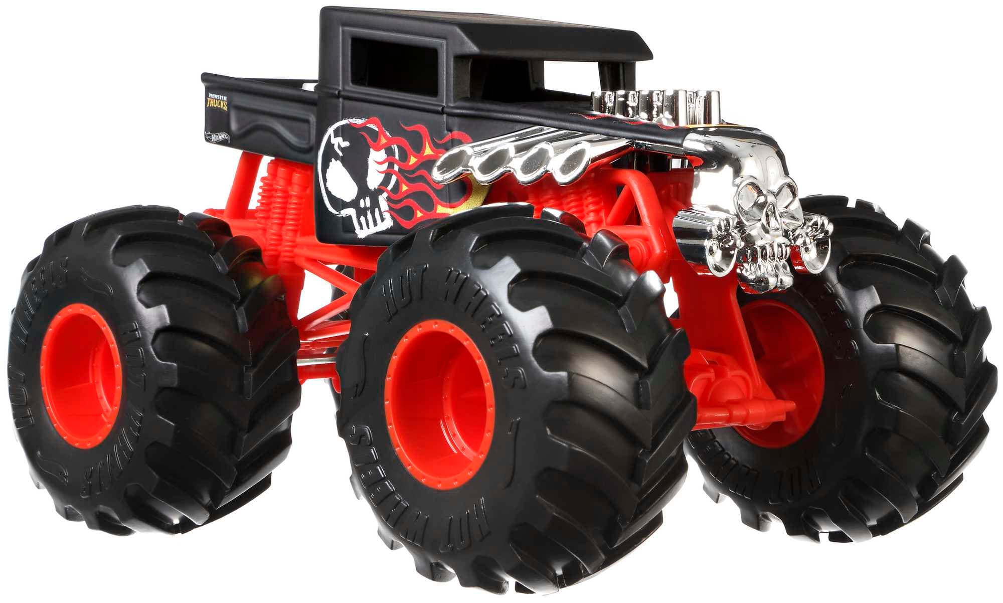 Hot Wheels Monster Trucks Vehículo de Juguete Bone Shaker Escala 1:24