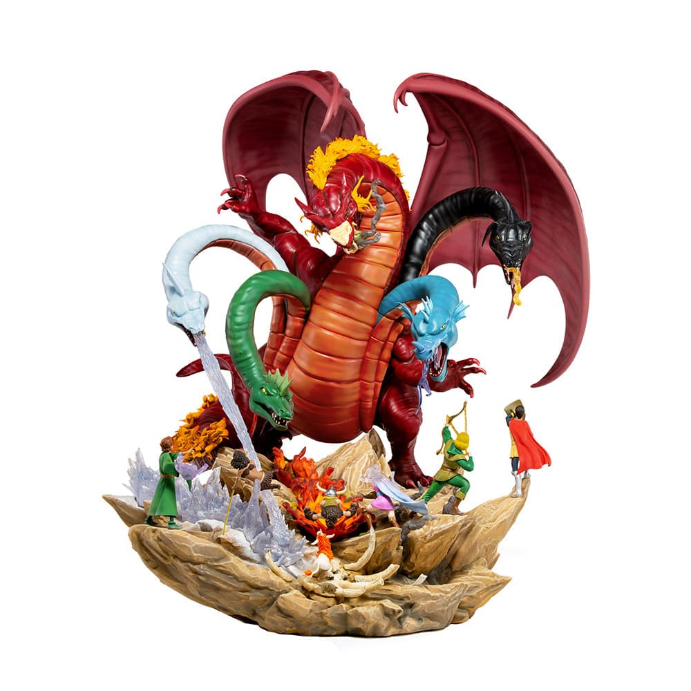 Tiamat Battle Diorama - Dungeons and Dragons - Demi Art 1/20 - Iron Studios