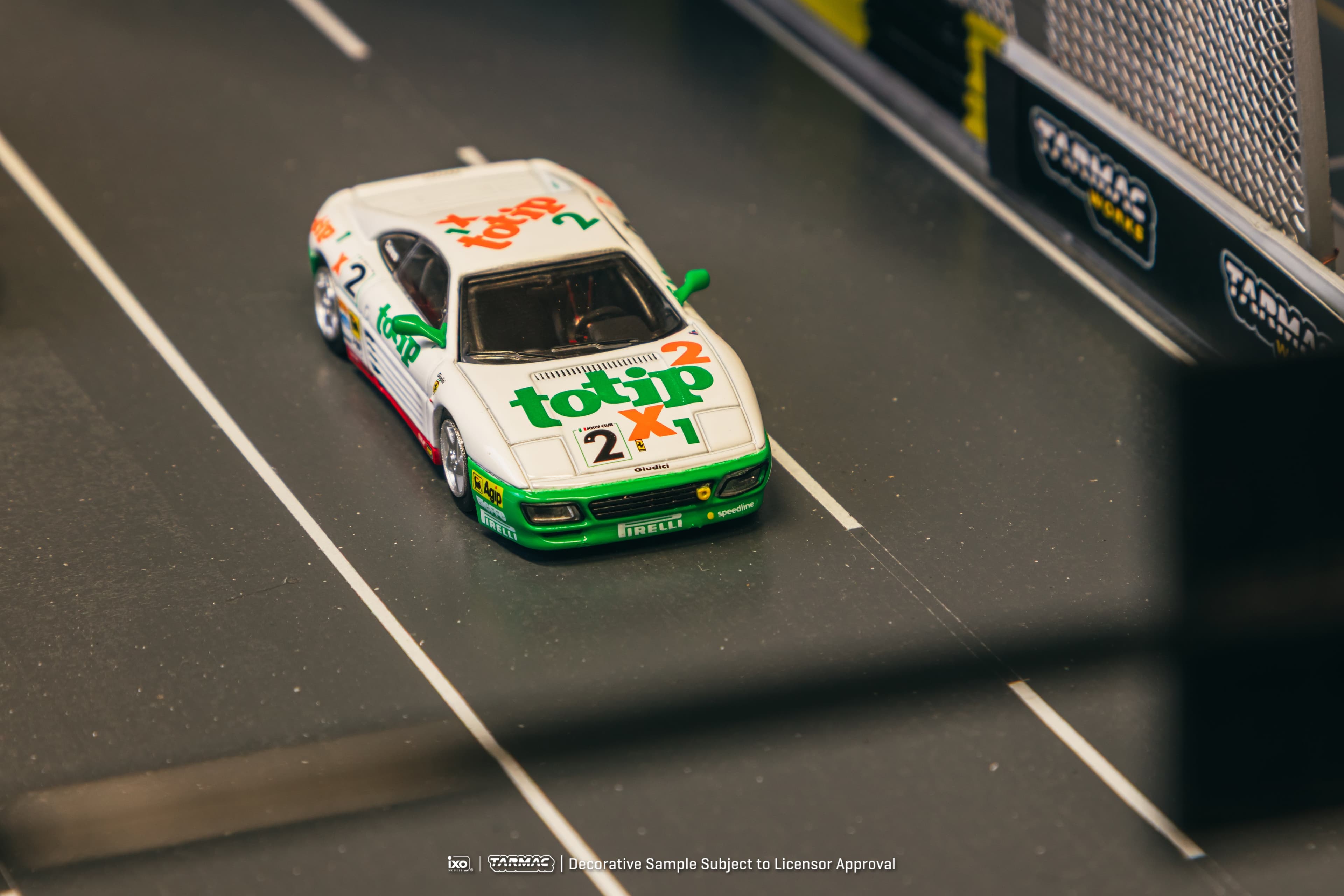 1/64 Ferrari 348 Challenge Ferrari 348 Challenge 1993 #02 - Tarmac Works X iXO Models HOBBY64