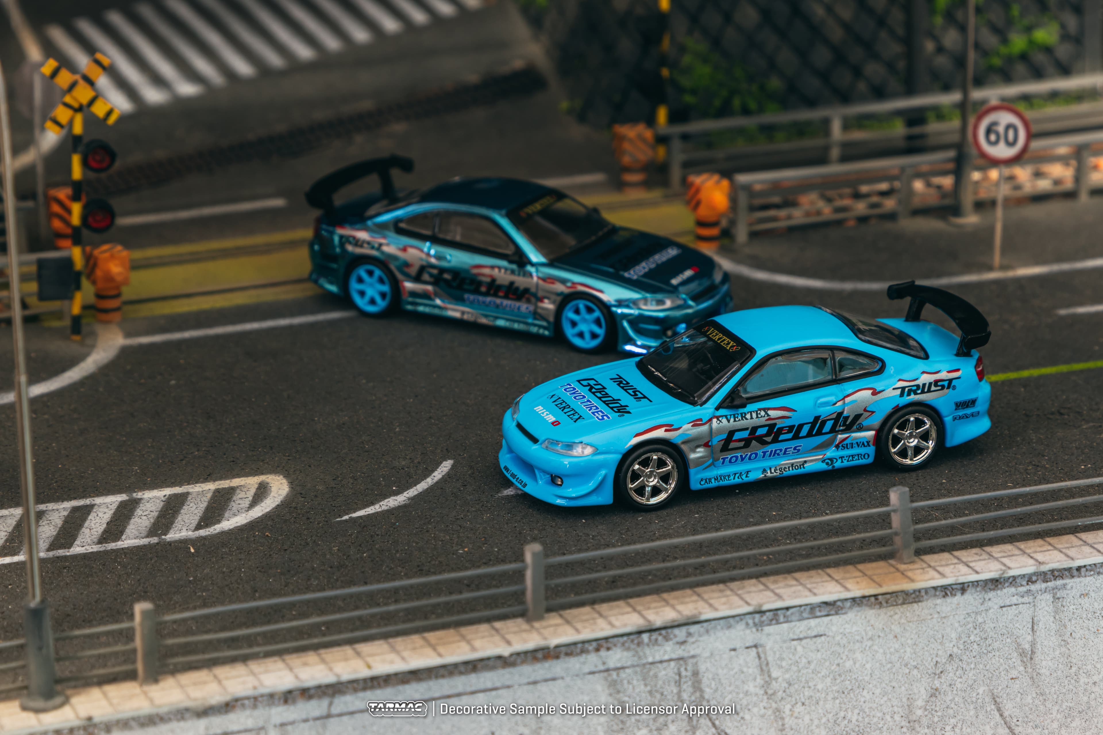 1/64 VERTEX Nissan Silvia S15 GReddy - Mijo Special Edition - Tarmac Works GLOBAL64