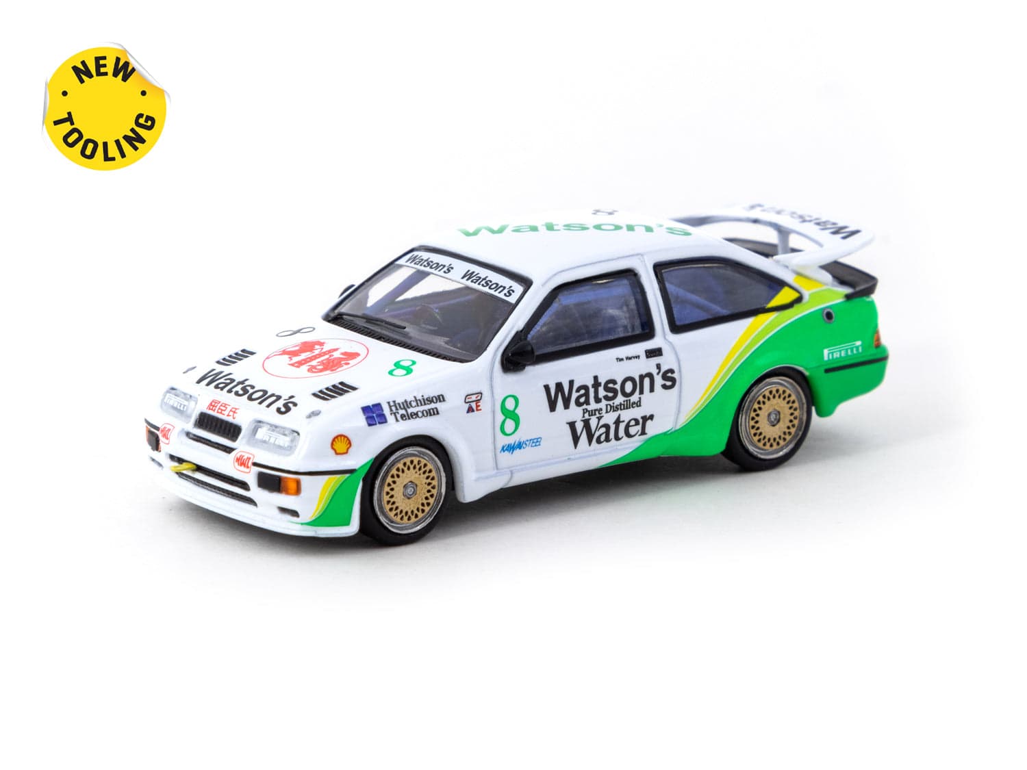 1/64 Ford Sierra RS500 Cosworth Macau Guia Race 1989 #8 Winner - Tarmac Works HOBBY64