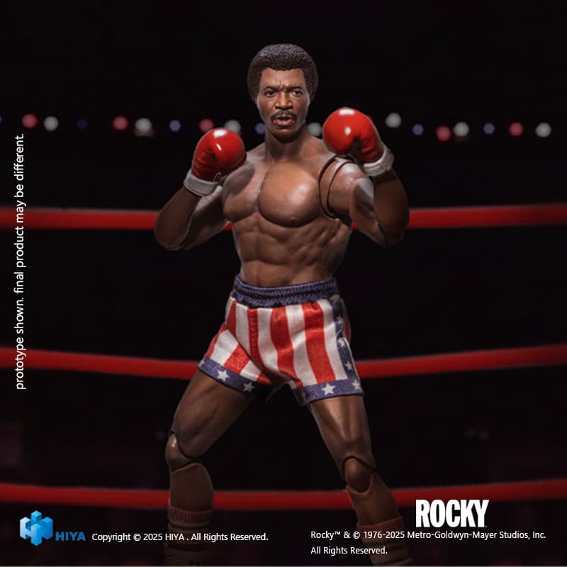 HIYA Exquisite Super Series 1/12 Scale 6 Inch RocKy I Apollo Action Figure