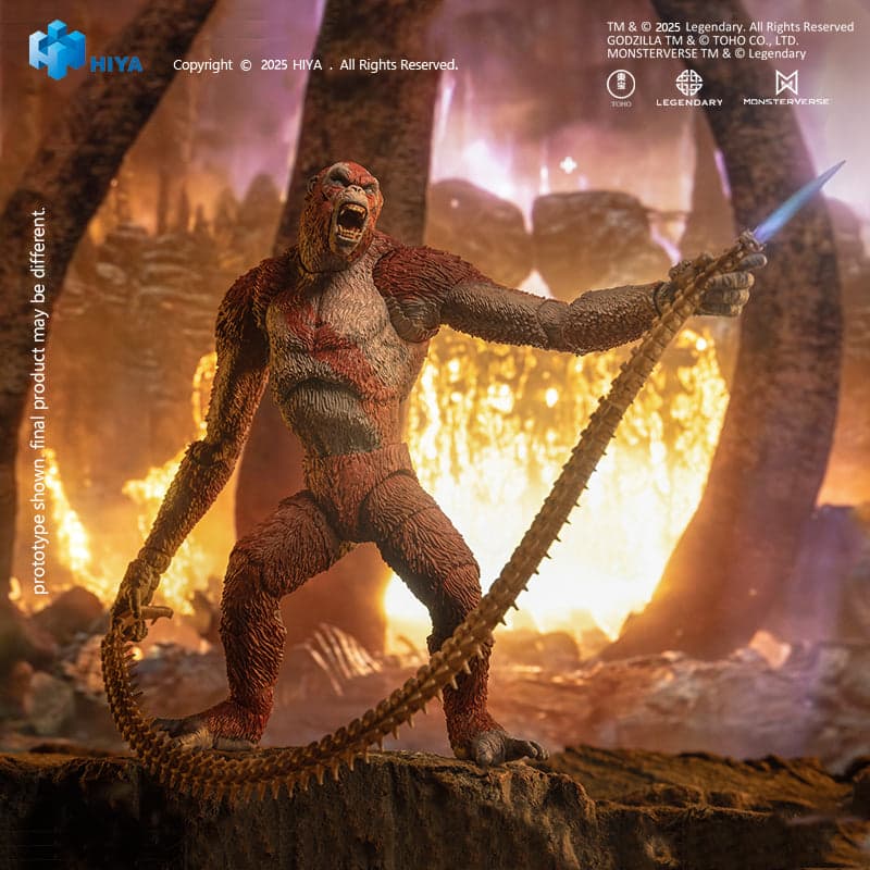 HIYA Exquisite Basic Series None Scale 6 Inch Godzilla x Kong The New Empire Skar King Action Figure