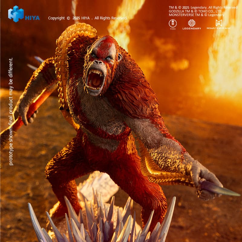 HIYA Stylist Series None Scale 6 Inch Godzilla x Kong The New Empire Skar King PVC statue