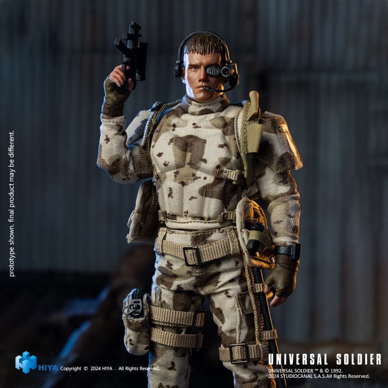 HIYA Exquisite Super Series 1/12 Scale 6 Inch Universal Soldier Andrew Scott Action Figure