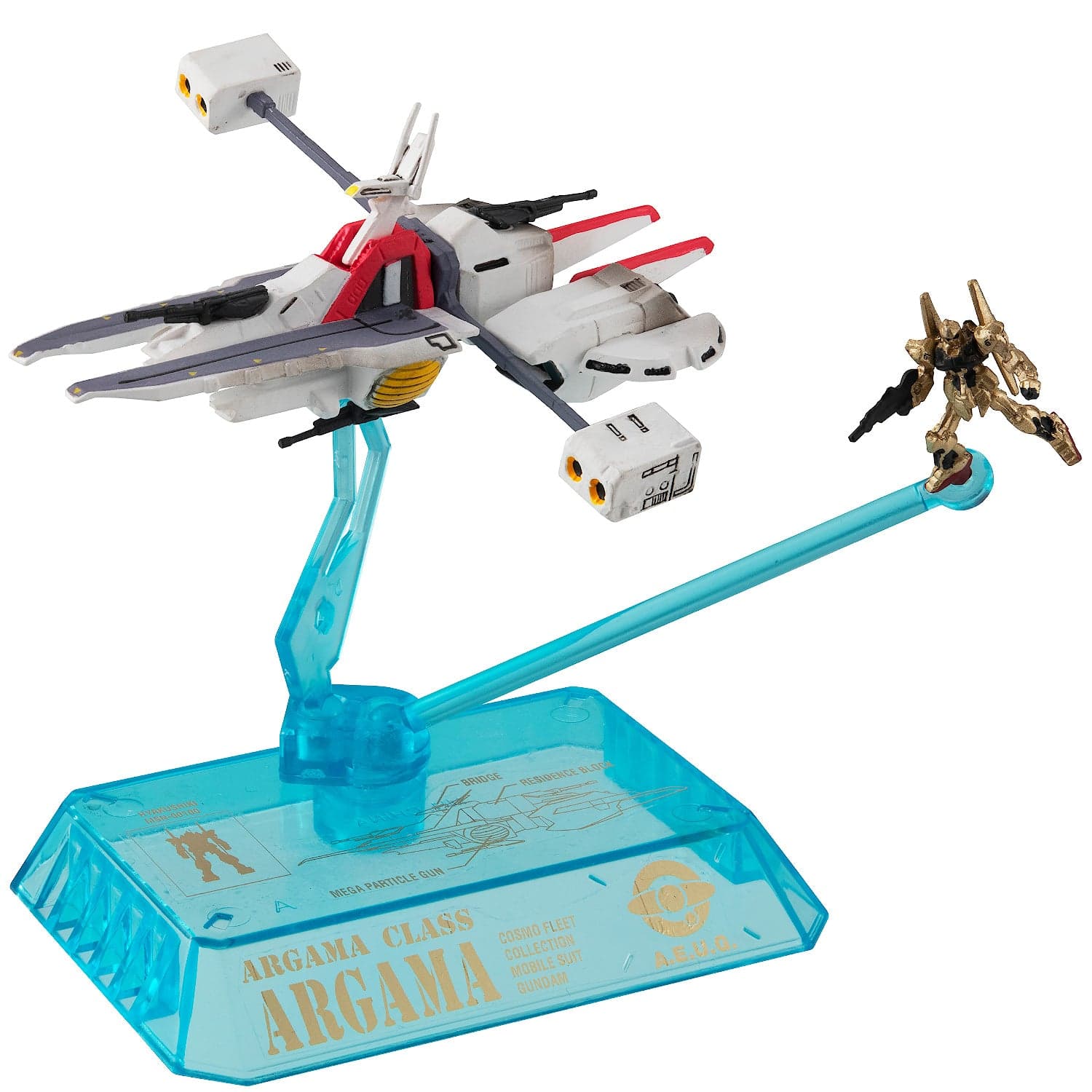 Cosmo Fleet Collection: Mobile Suit Zeta Gundam - A.E.U.G Assault Cruiser Argama