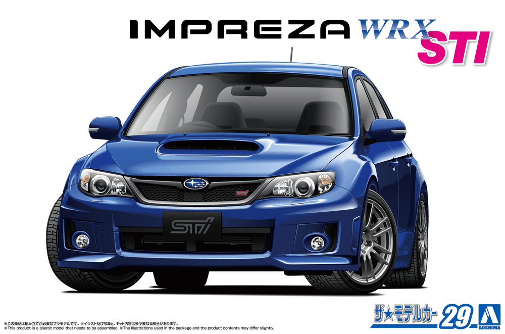 1/24 Subaru GRB IMPREZA WRX STI '10