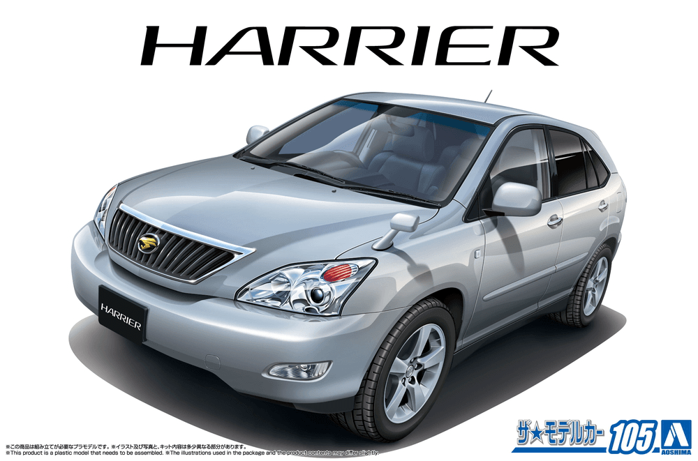 1/24 Toyota GSU30W Harrier 350G Premium L Package '06