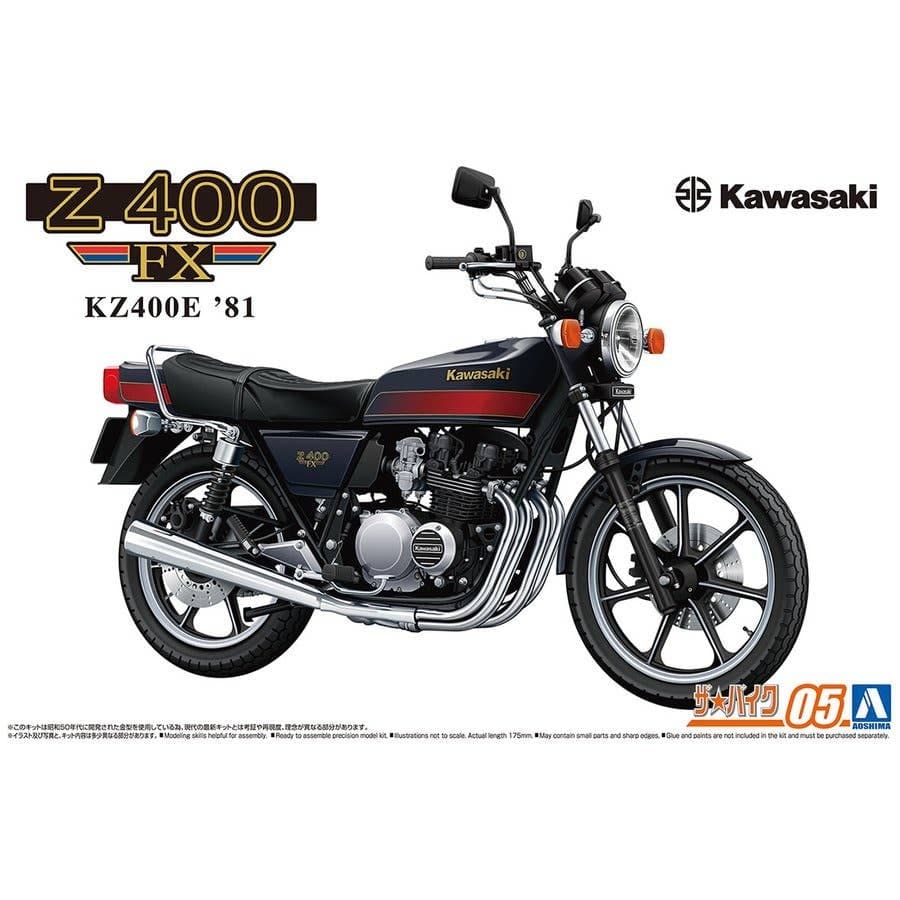1/12 Kawasaki KZ400E Z400FX '81