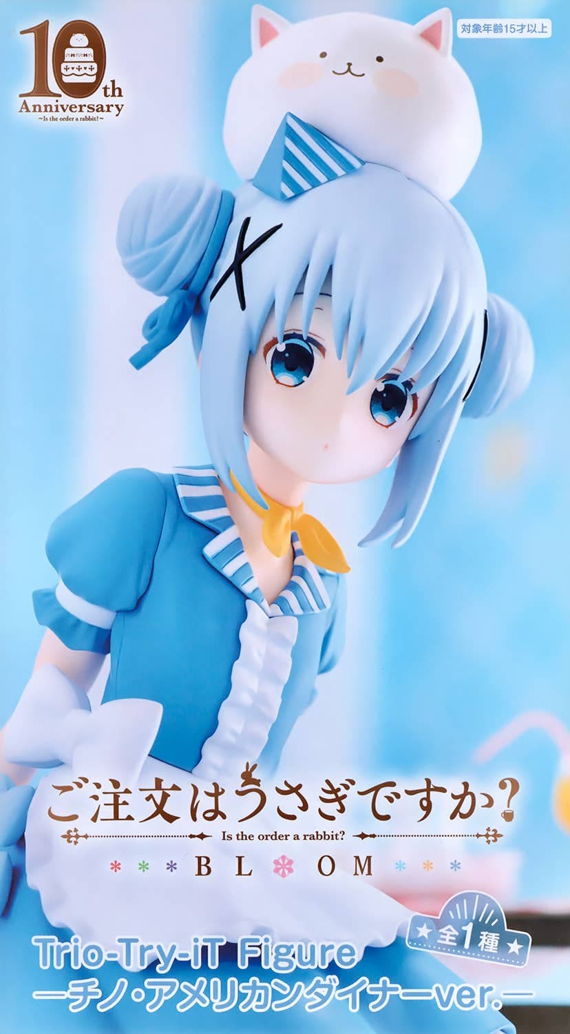 Is the Order a Rabbit? BLOOM Trio-Try-iT Figure -Chino American Diner ver.-