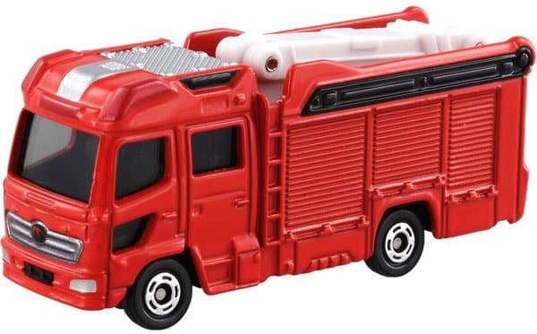 1/90 Tomica No.119 Morita Multi-Purpose Fire Fighting Vehicle with 13m Aerial Platform MVF