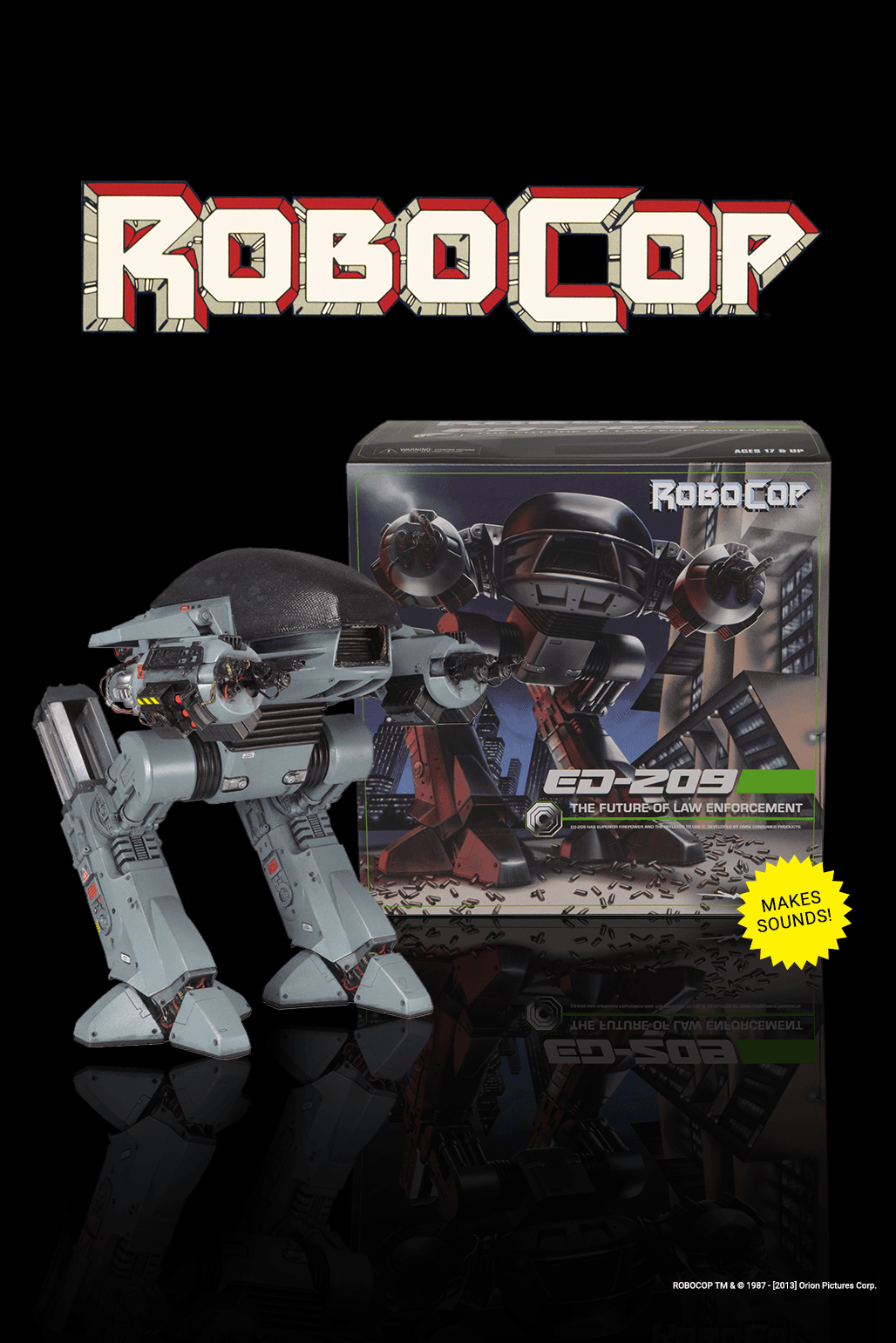 RoboCop - ED-209 Deluxe Boxed Action Figure with Sound