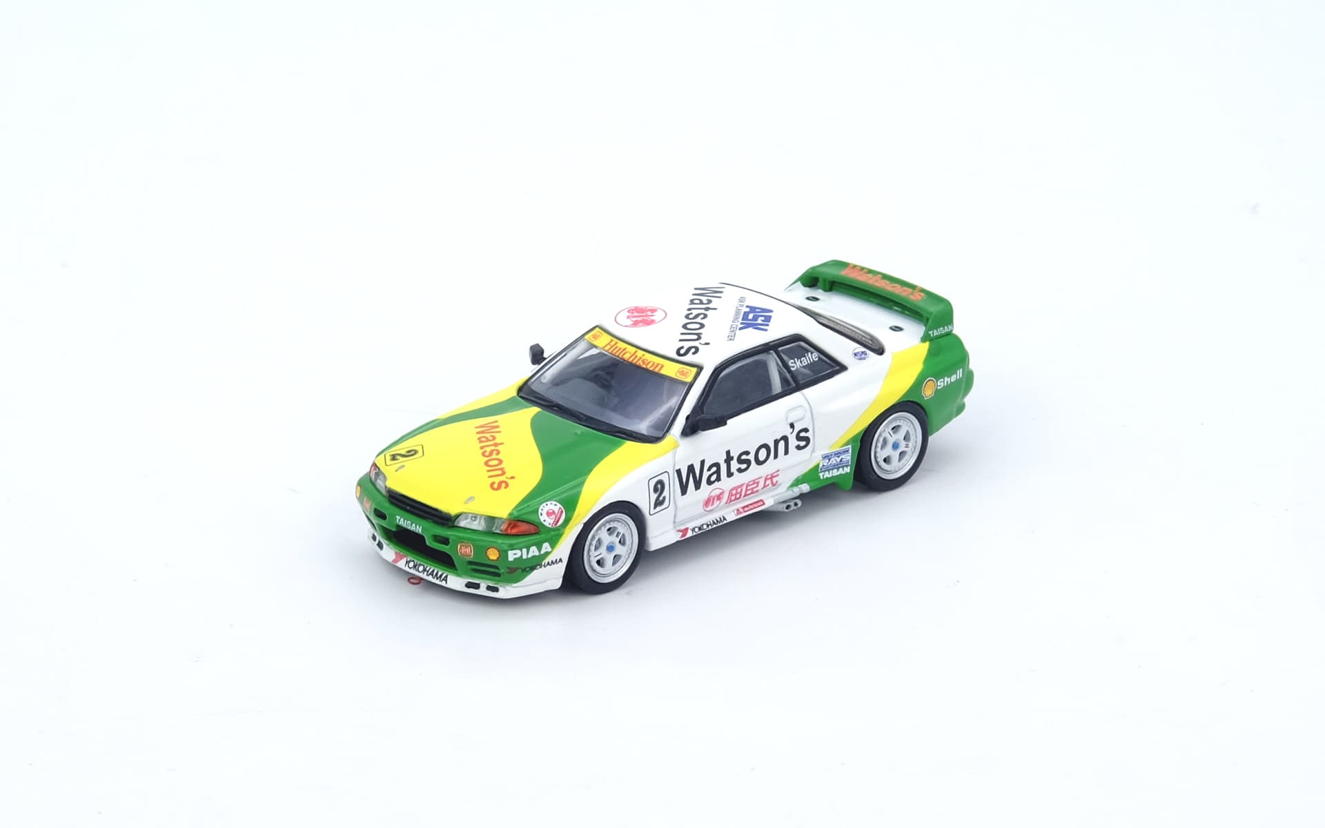 NISSAN SKYLINE GT-R (R32) #2 "WATSON'S" Macau Guia Race 1991 MARK SKAIFE - Macau Grand Prix 2020 Special Edition