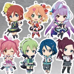 Nendoroid Plus: Macross Delta Acrylic Keychains (Freyja Wion / Mikumo Guynemer / Kaname Buccaneer / Reina Prowler / Makina Nakajima / Hayate Immelman / Mirage Farina Jenius)