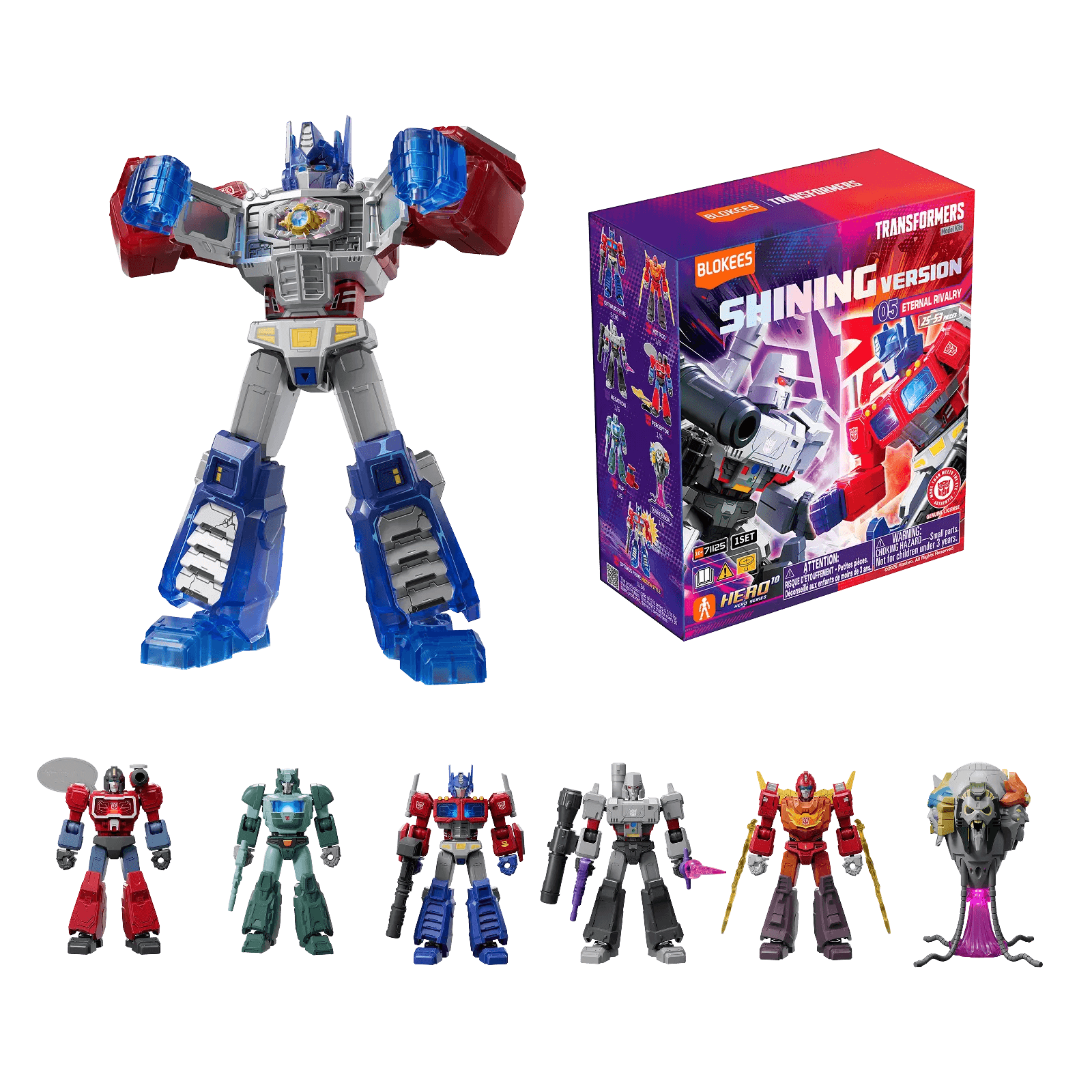 Gambar produk Blokees Transformers Shining Version 05 Eternal Rivalry