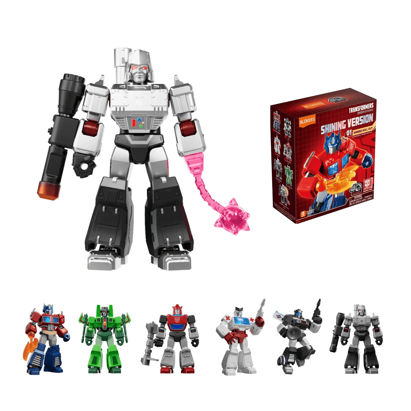 Gambar produk Blokees Transformers Shining Version 01 Shining Roll Out
