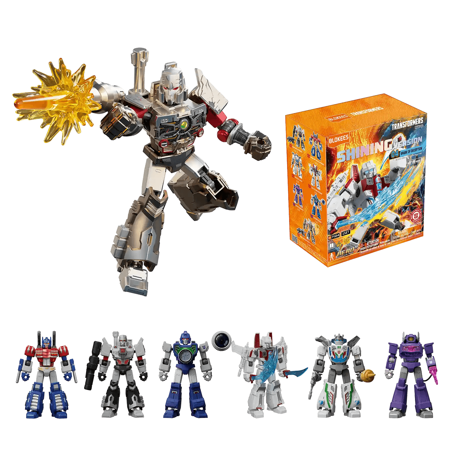 Gambar produk Blokees Transformers Shining Version 04 Spark of Deception
