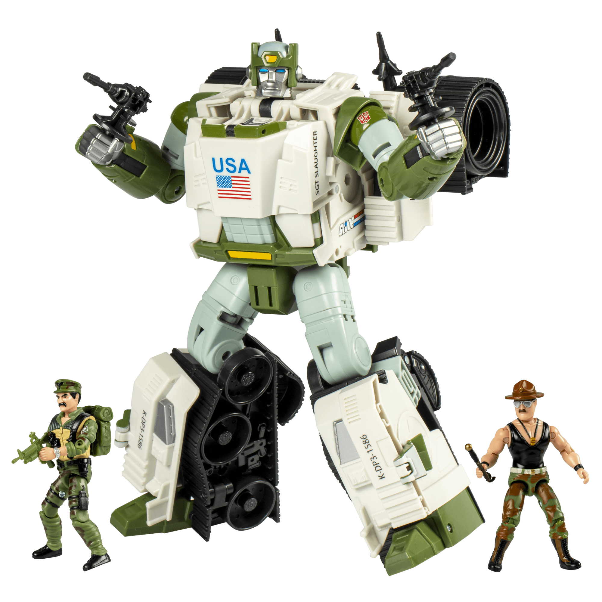 Transformers Collaborative G.I. Joe x Transformers Autobot Kup Triple T