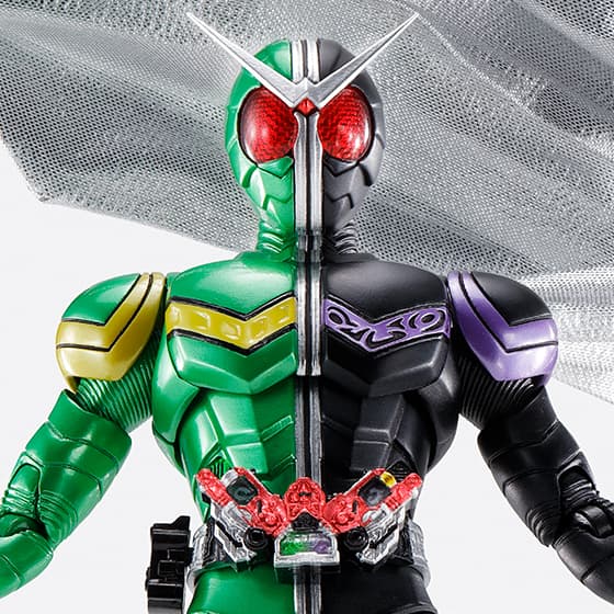 Gambar promosi S.H.Figuarts (SHINKOCCHOU SEIHOU) KAMEN RIDER DOUBLE CYCLONE JOKER FUUTO PI ANIMETED ANNIVERSARY