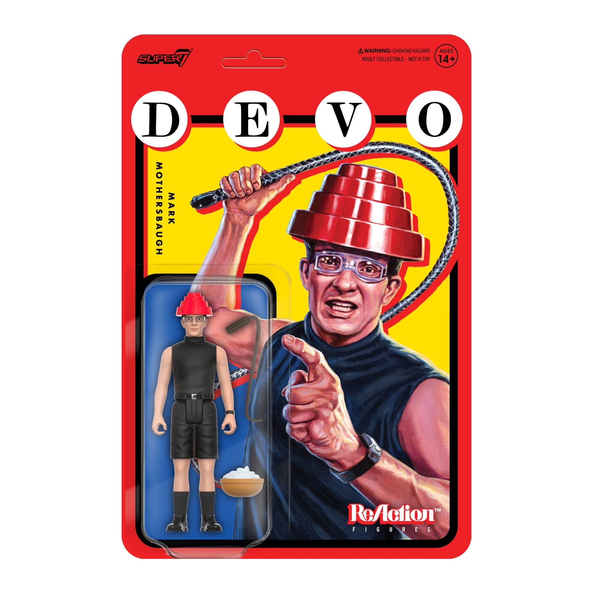 Gambar produk Devo ReAction Figure Wave 1 - Whip It Mark Mothersbaugh