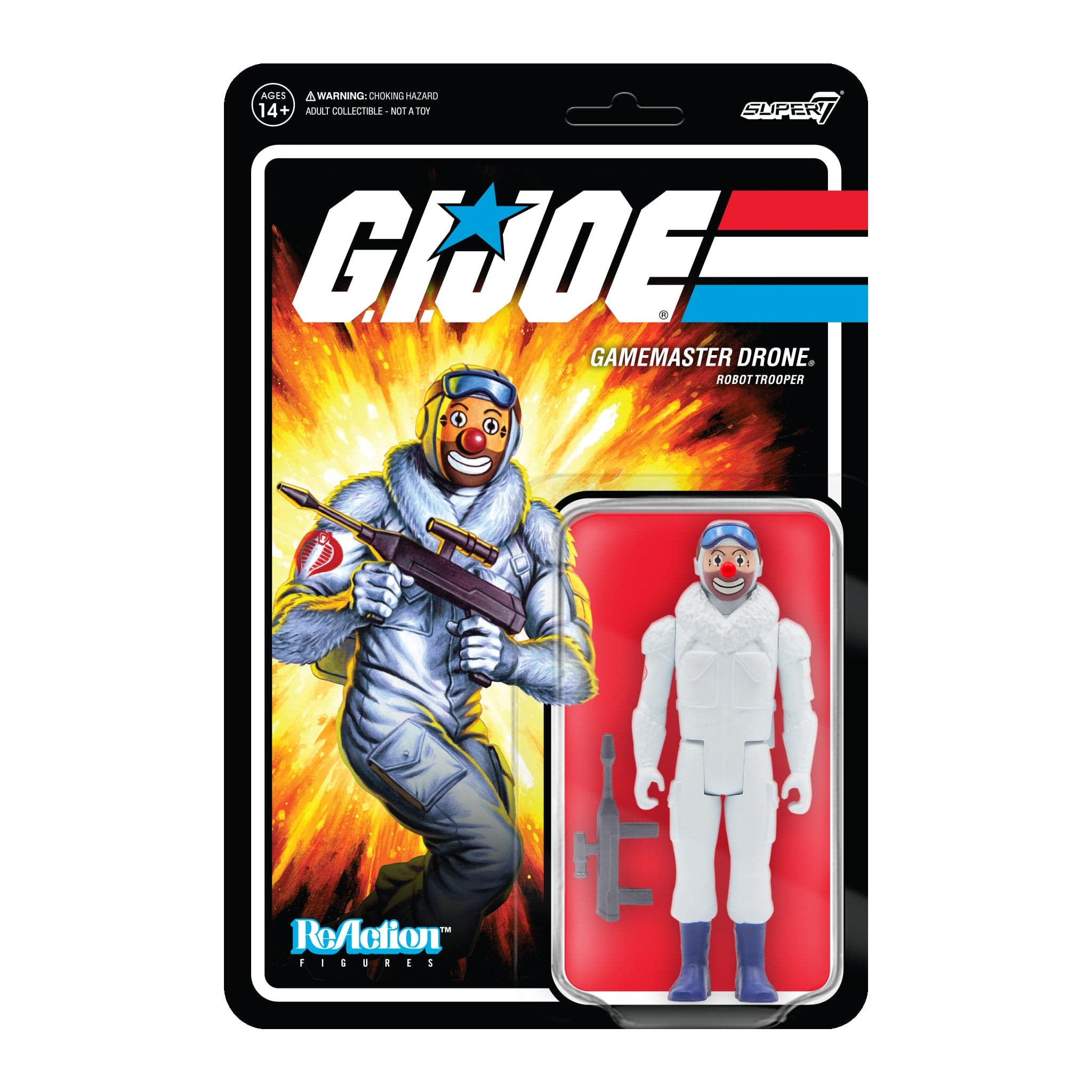Gambar produk G.I. Joe ReAction Figures Wave 2 - Gamemaster Drone