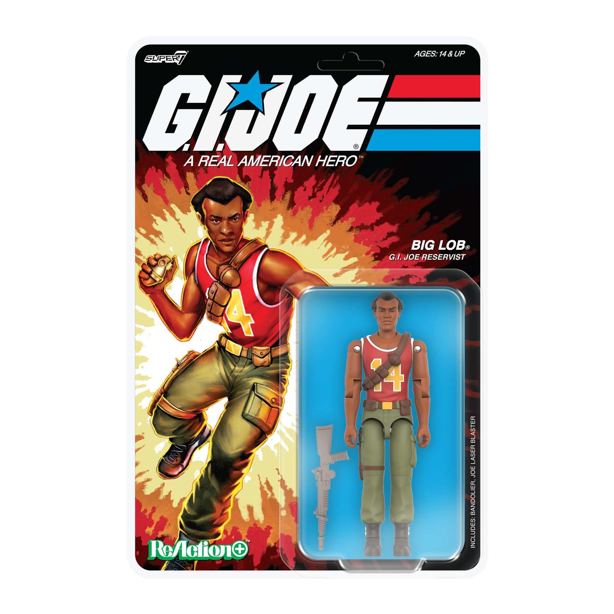 Gambar produk G.I. Joe ReAction+ Wave 05 (Movie) - Big Lob (Movie)