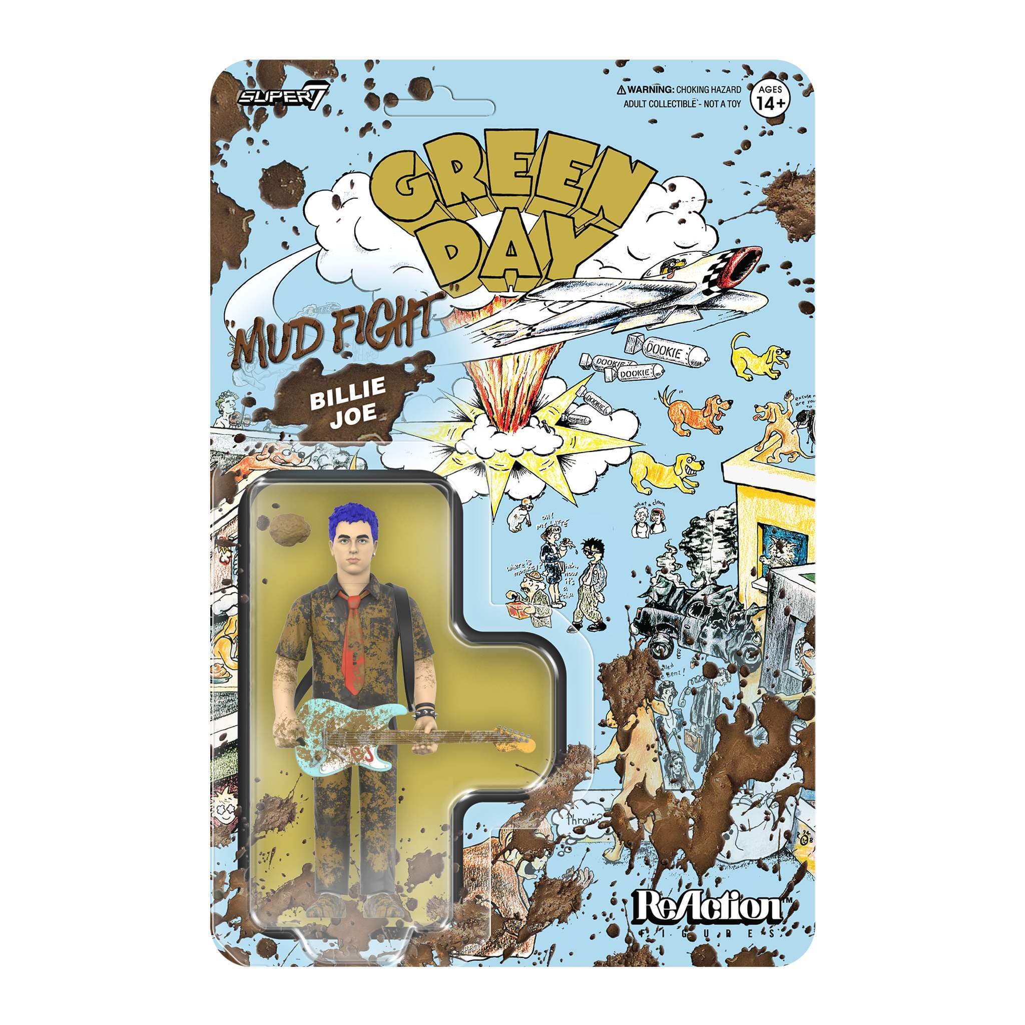 Gambar produk GREEN DAY ReAction Figures Wave 01 (Mud Fight) - Billie Joe Armstrong
