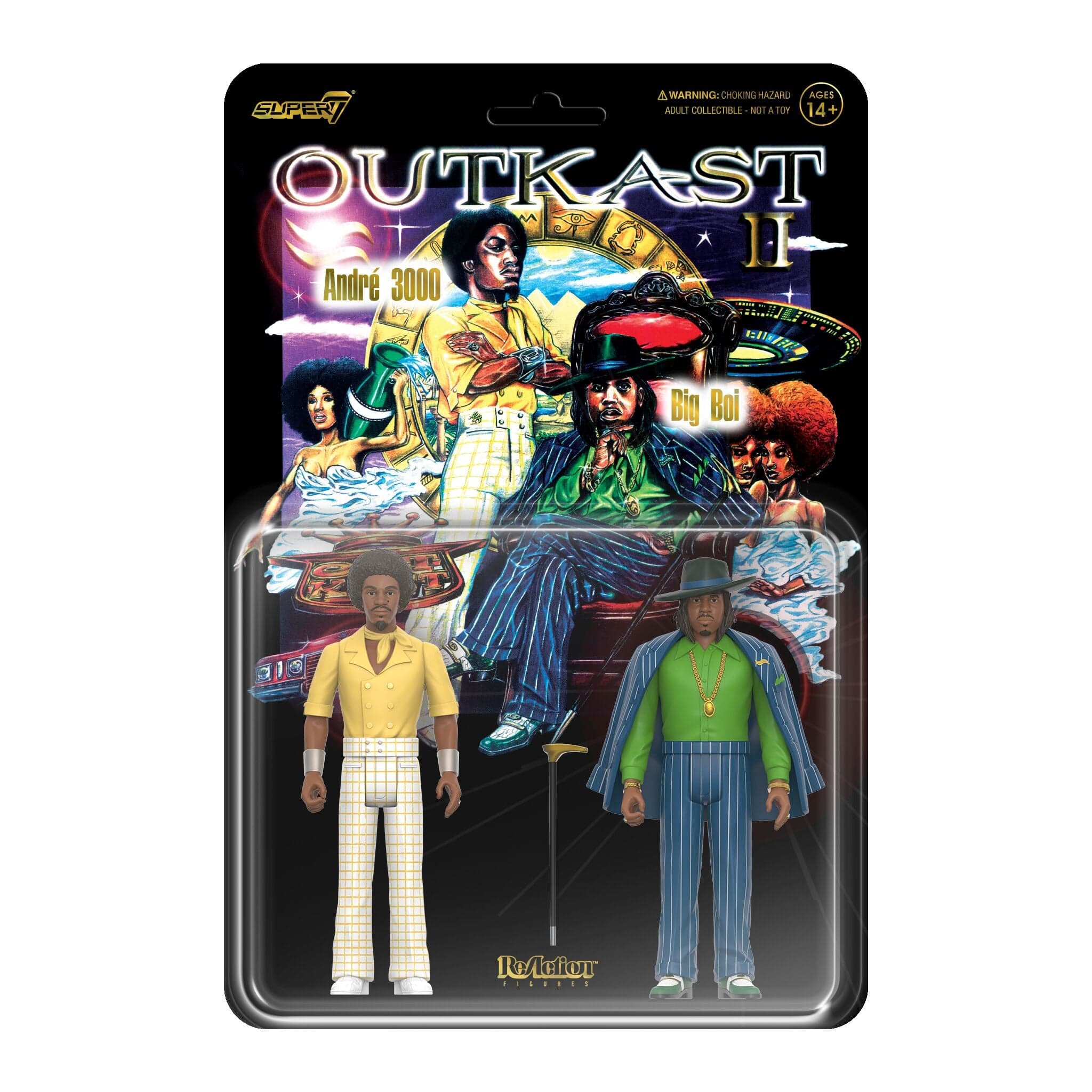 Gambar produk OutKast ReAction Figures Wave 02 - OutKast (Aquemini)