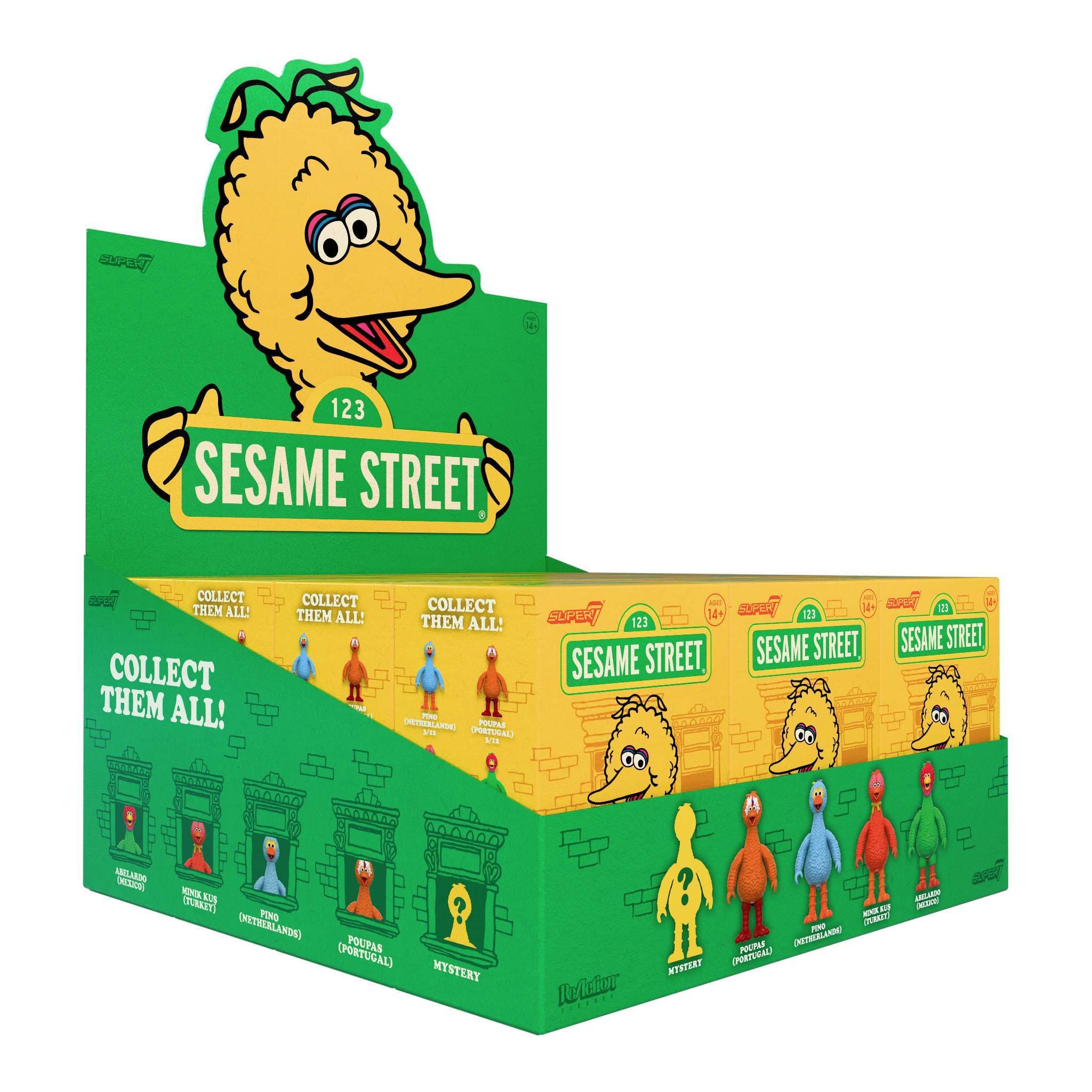 Gambar produk Sesame Street Blind Box Wave 05 (Big Birds From Around The World) - Blind Box Flat
