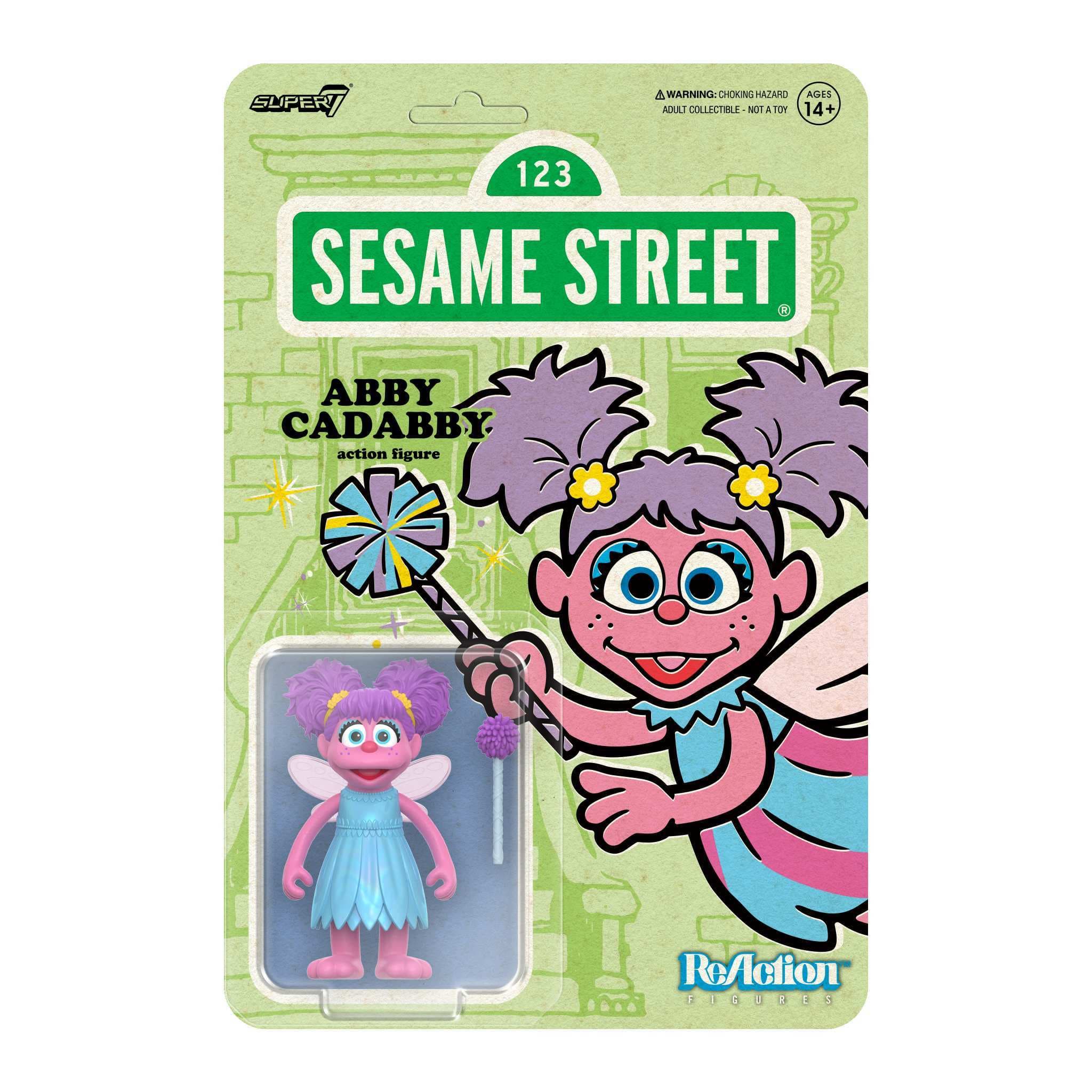 Gambar produk Sesame Street ReAction Figures Wave 05 - Abby Cadabby