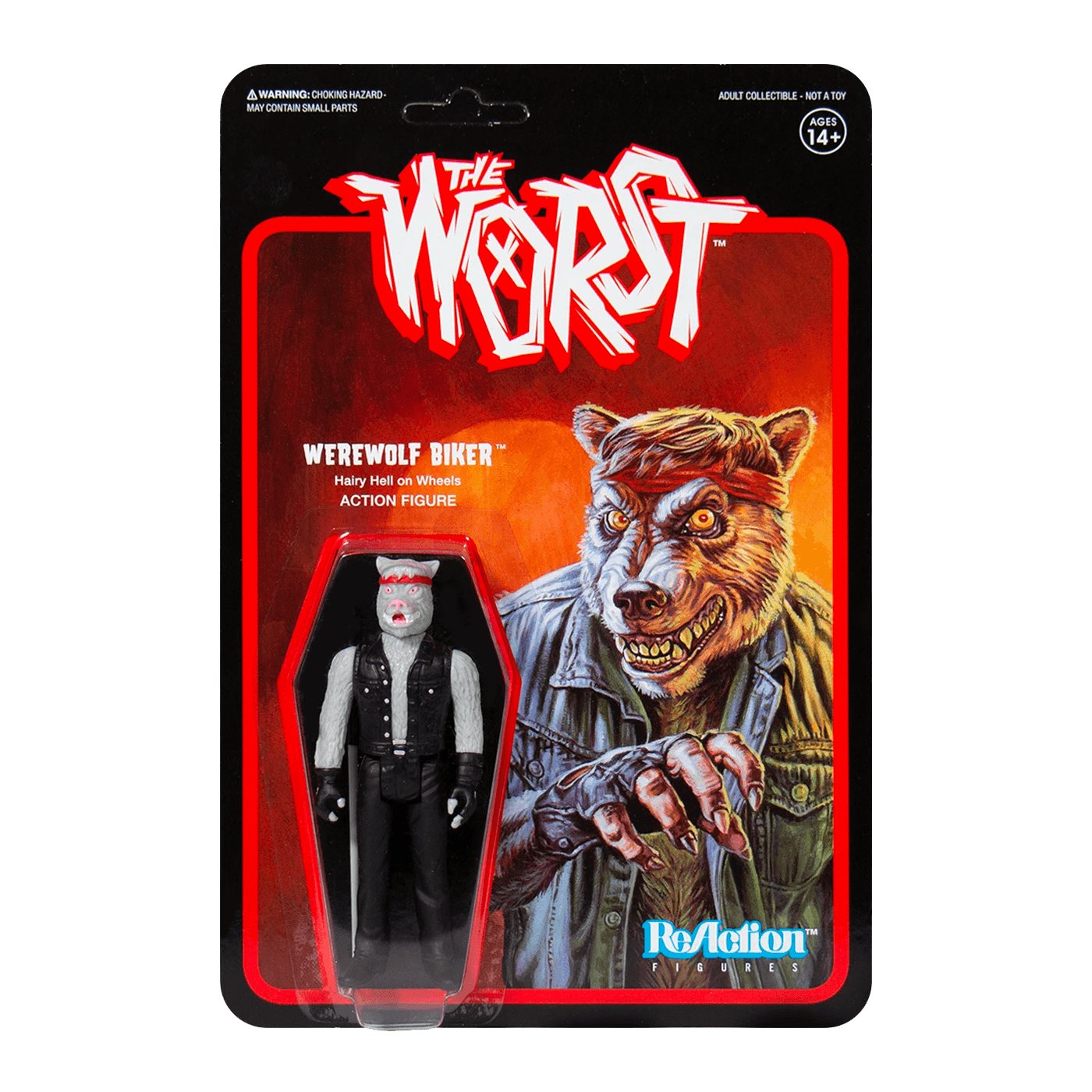 Gambar produk The Worst ReAction Figure - Werewolf Biker (Color 3)
